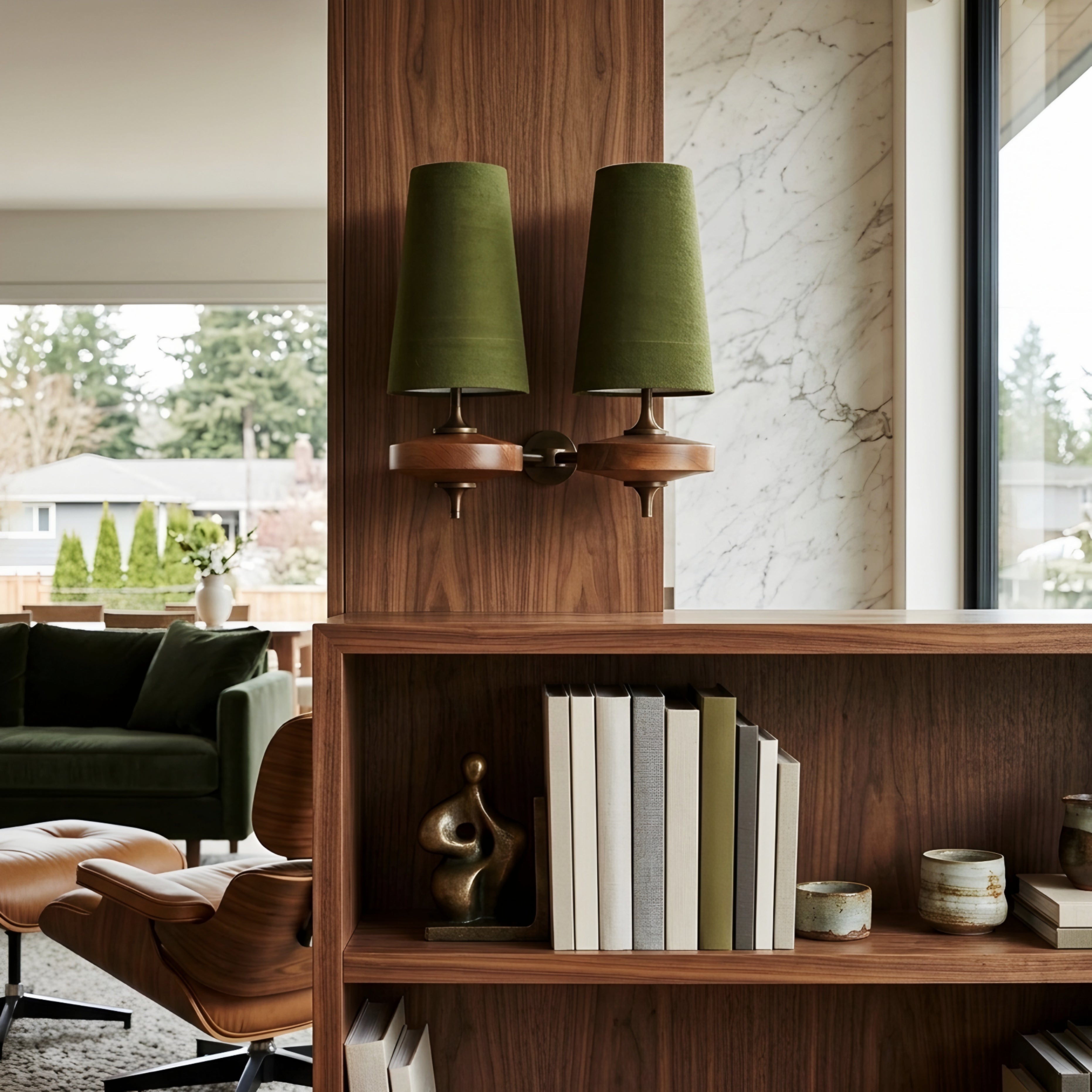 Verdant Globe Wall Lamp – LED Indoor Lighting Vintage Modern Wall Sconce