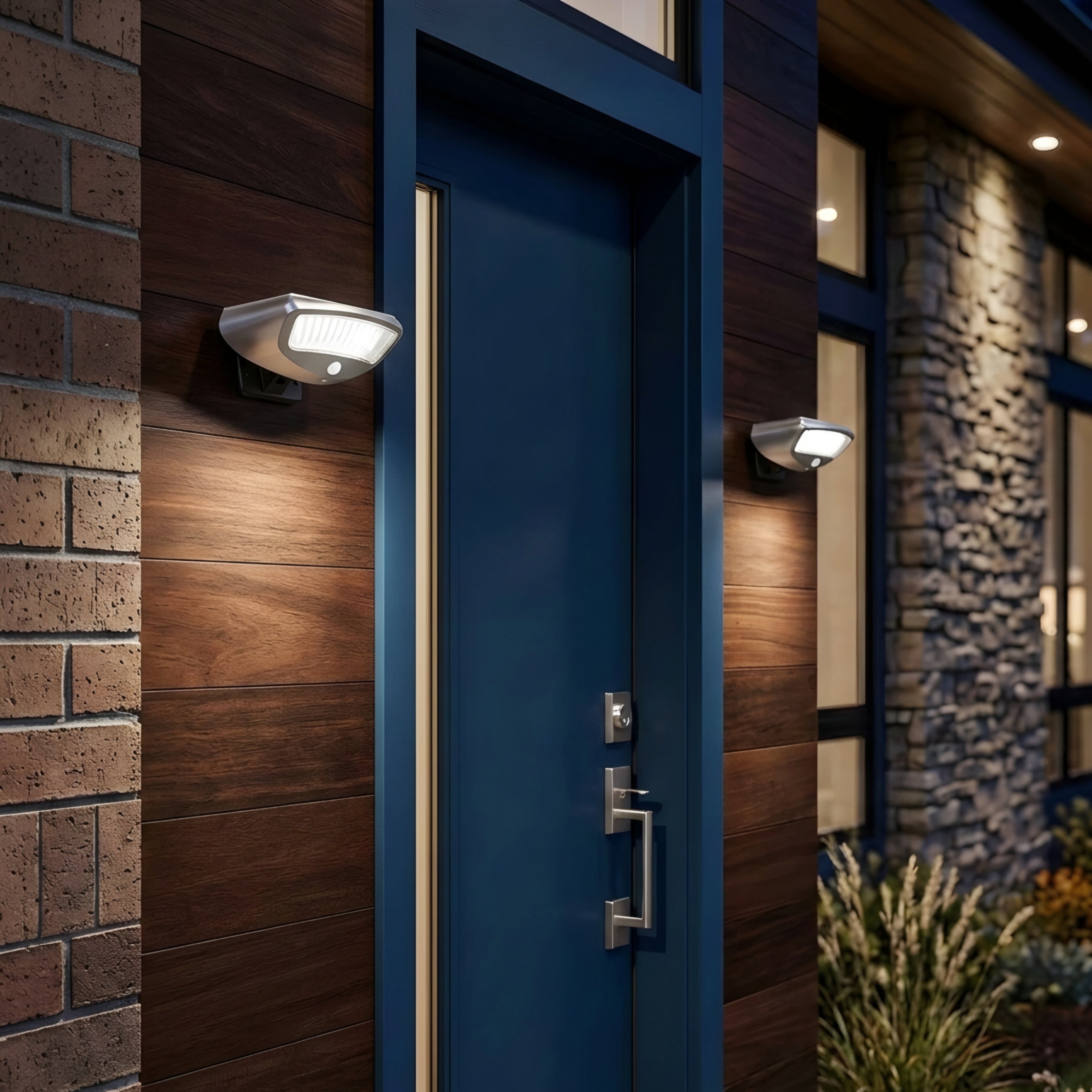 Virex Motion Sensor Wall Light – Outdoor LED Waterproof Security Porch Garage Exterior Lighting Fixture
