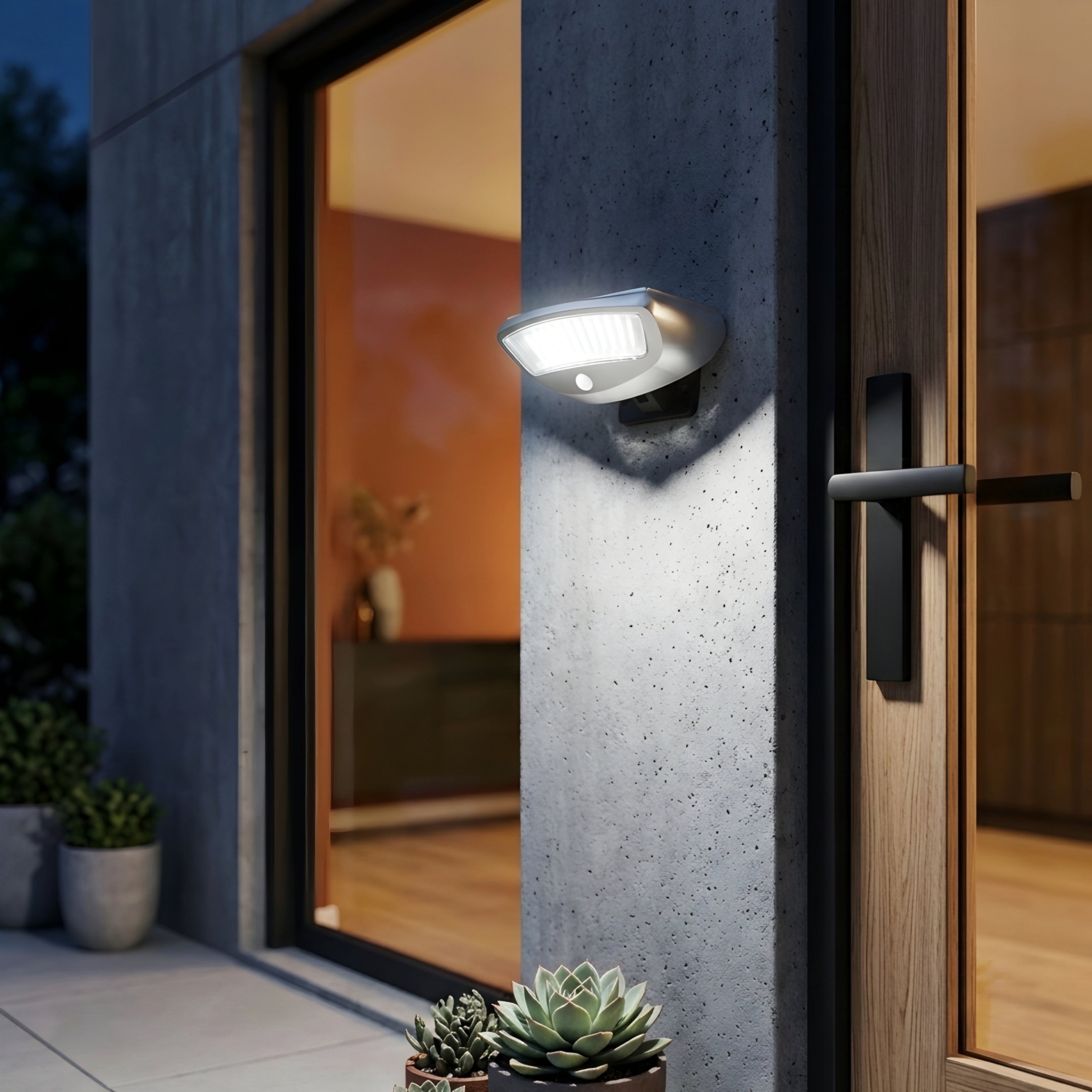 Virex Motion Sensor Wall Light – Outdoor LED Waterproof Security Porch Garage Exterior Lighting Fixture
