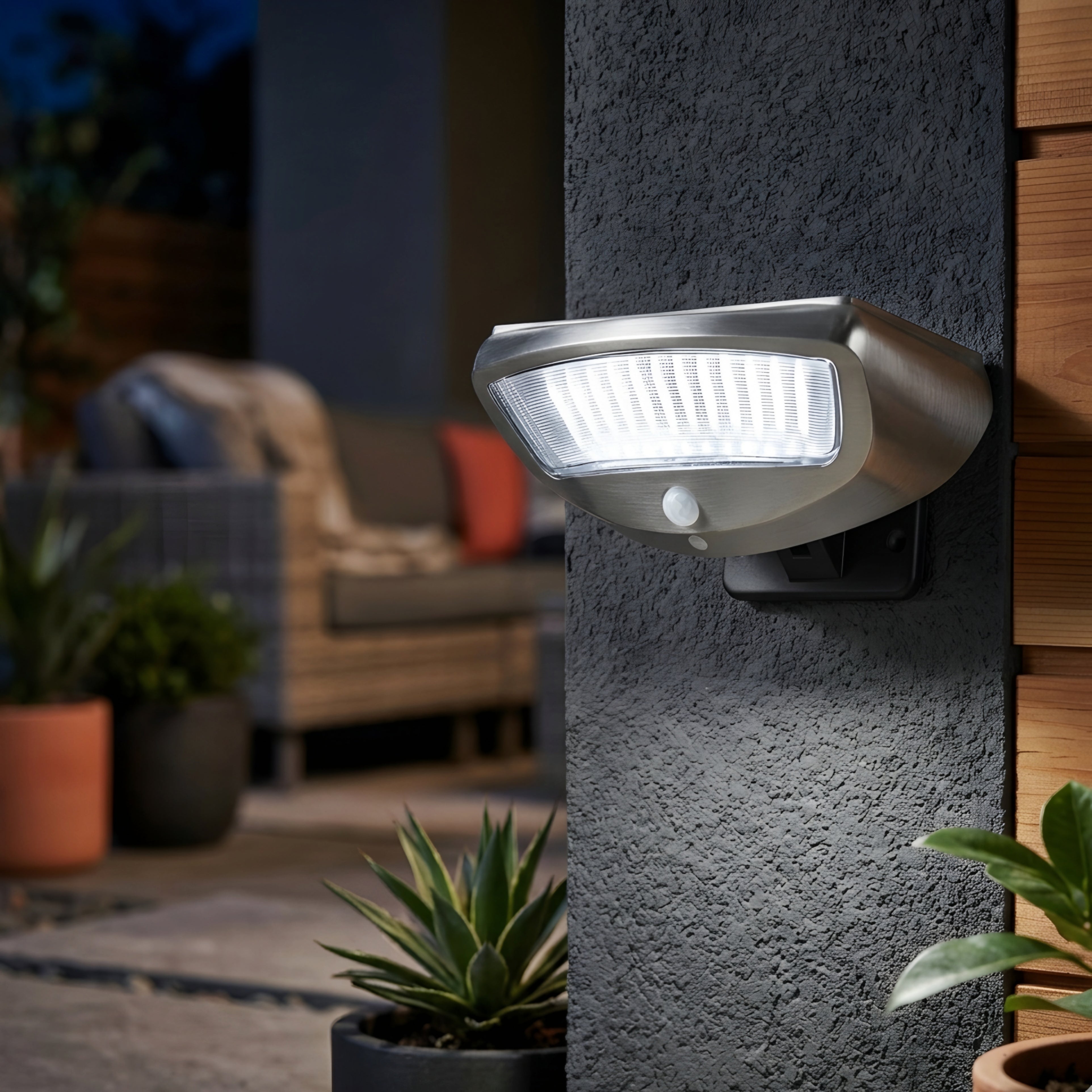 Virex Motion Sensor Wall Light – Outdoor LED Waterproof Security Porch Garage Exterior Lighting Fixture