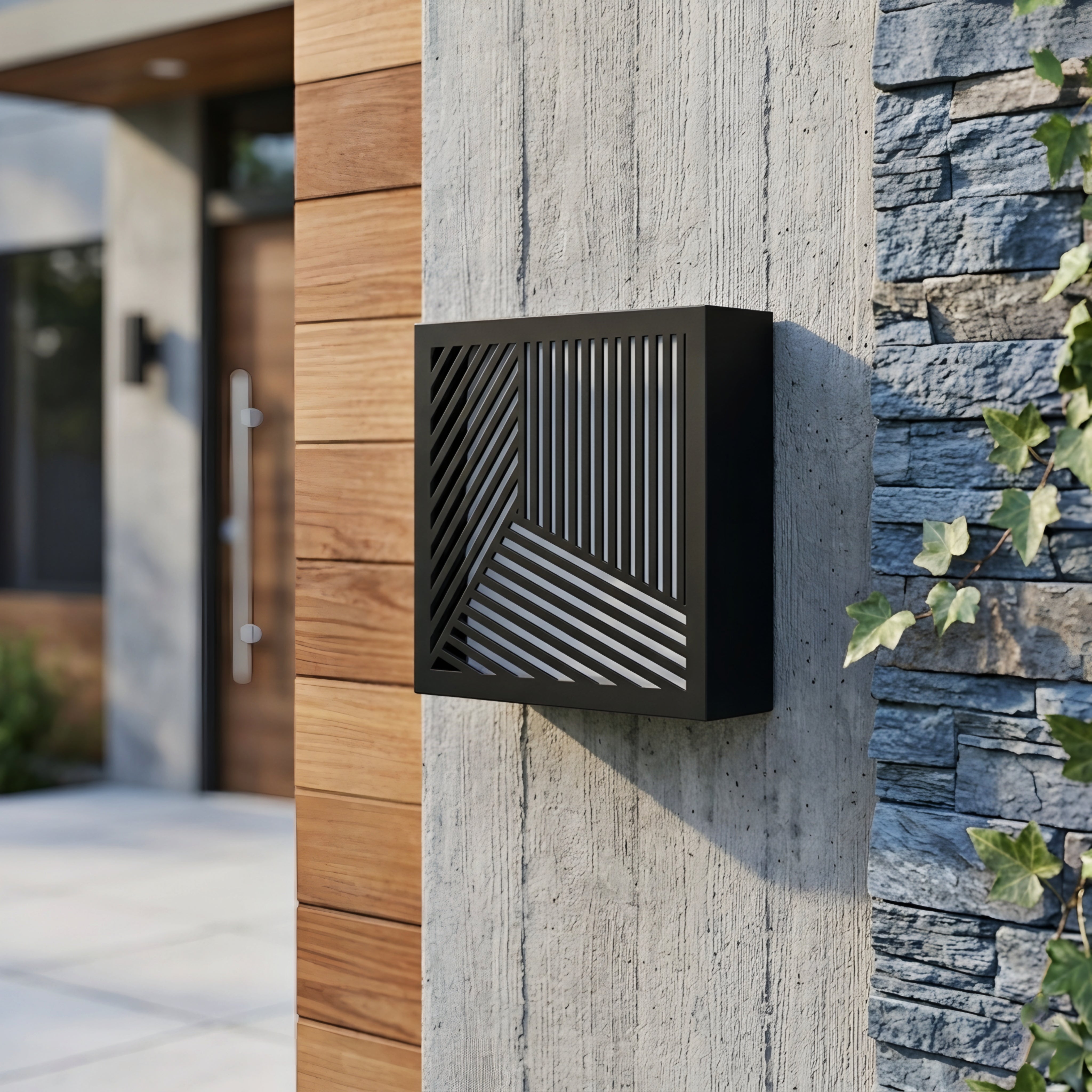 Zerith Outdoor Wall Sconce – Modern LED Up Down Waterproof Exterior Decorative Facade Lighting