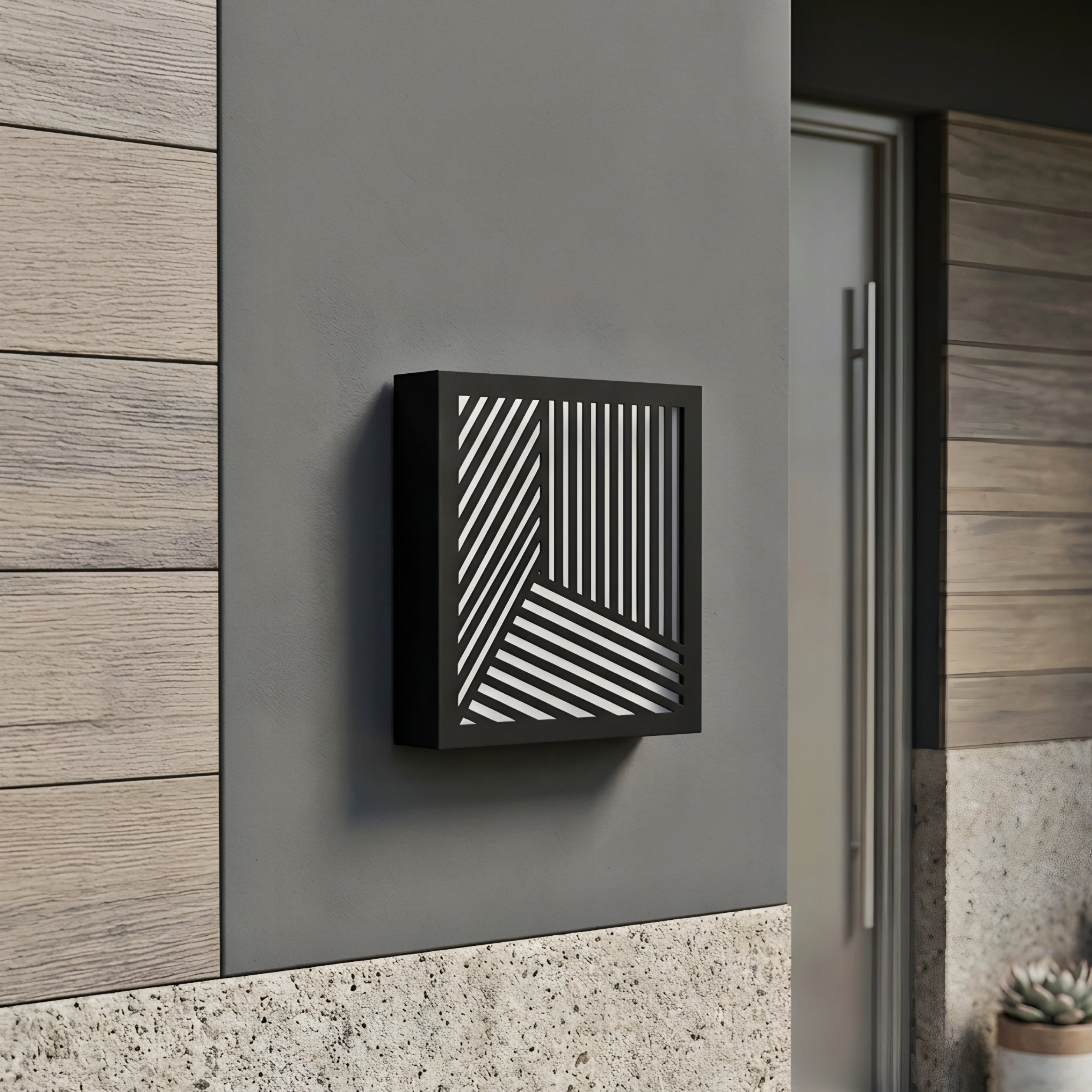 Zerith Outdoor Wall Sconce – Modern LED Up Down Waterproof Exterior Decorative Facade Lighting