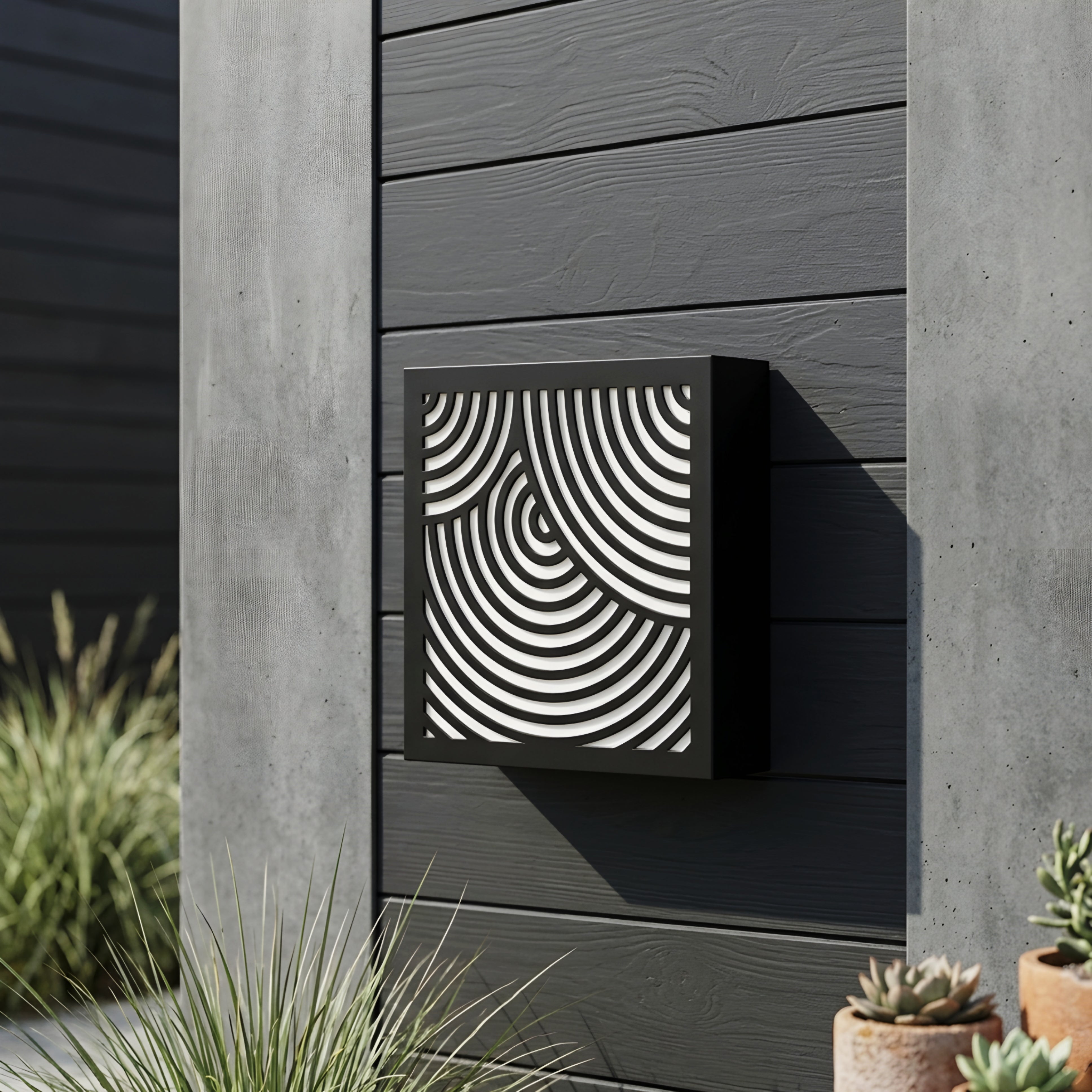 Zerith Outdoor Wall Sconce – Modern LED Up Down Waterproof Exterior Decorative Facade Lighting