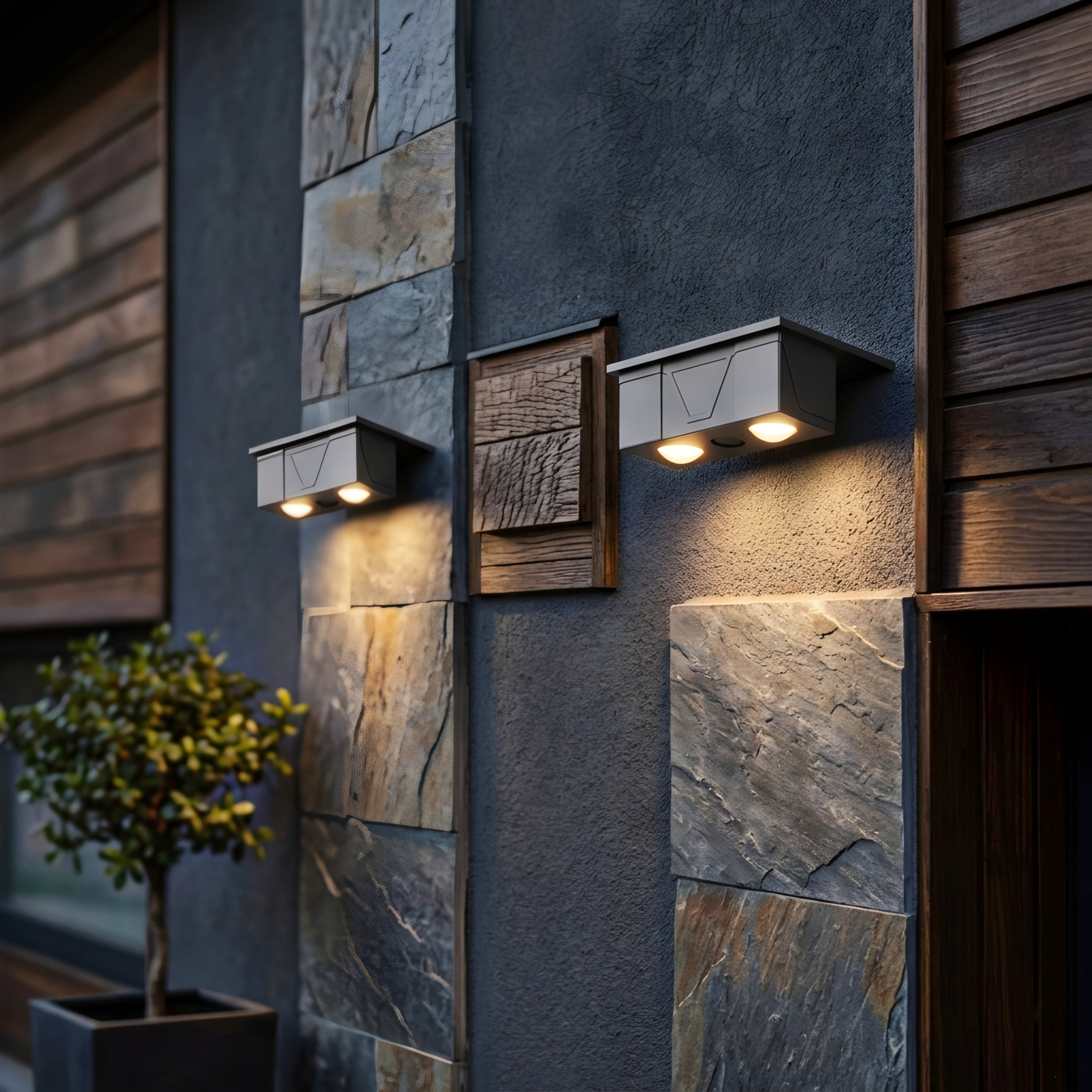 Vireon Wall Wash Light – Modern LED Outdoor Up Down Waterproof Exterior Facade Accent Lighting