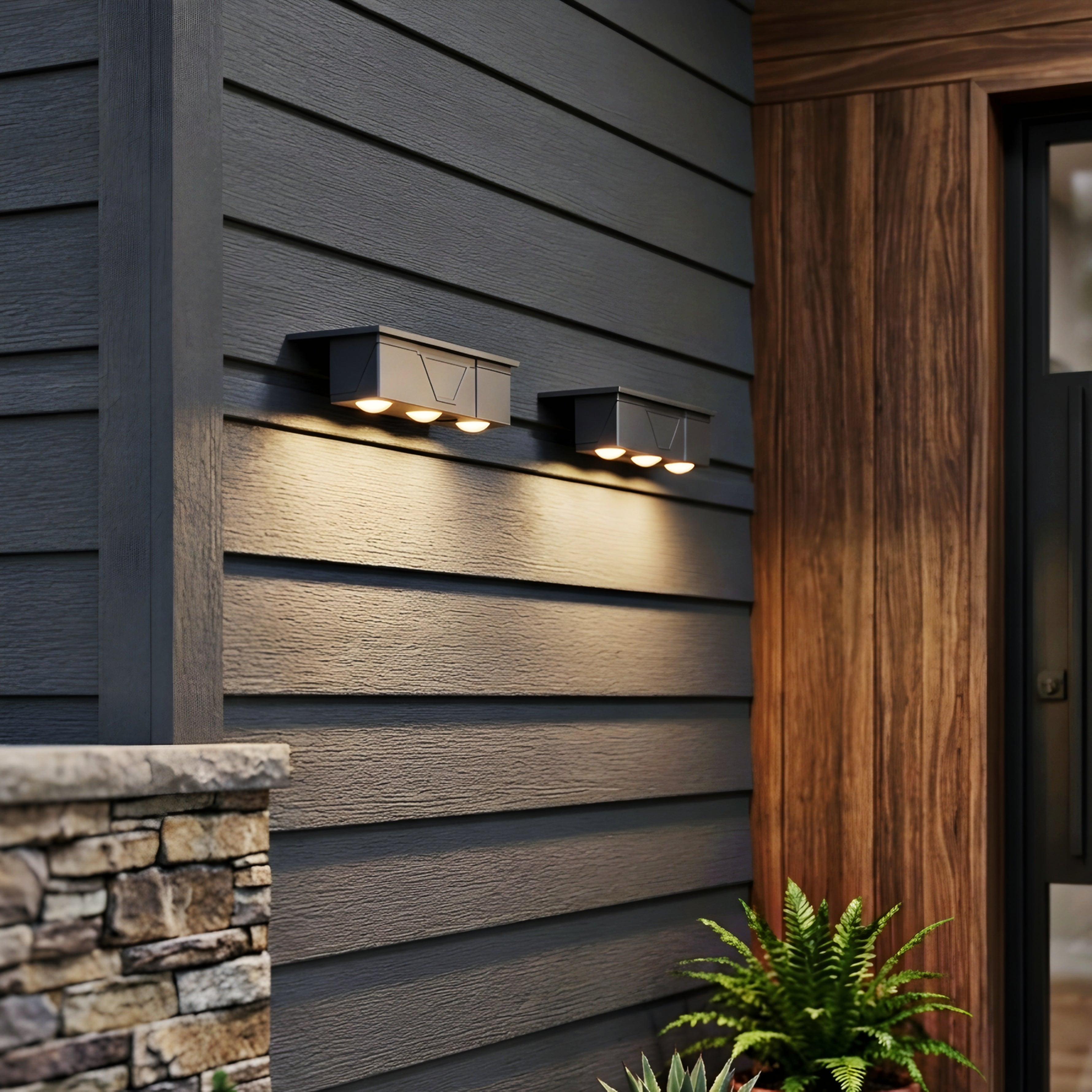 Vireon Wall Wash Light – Modern LED Outdoor Up Down Waterproof Exterior Facade Accent Lighting