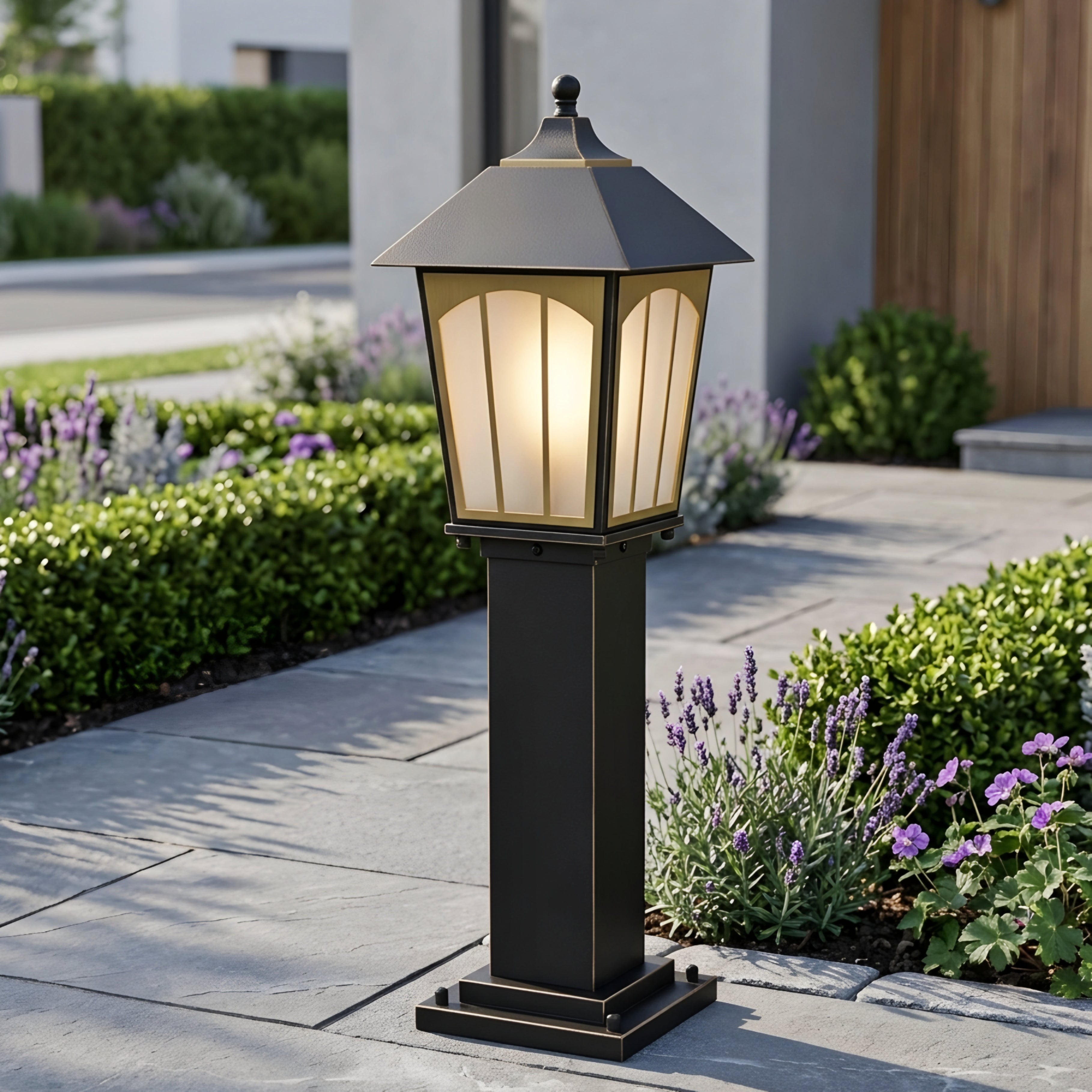 Ardell Lantern Path Light – Outdoor Waterproof LED Garden Walkway Landscape Lighting