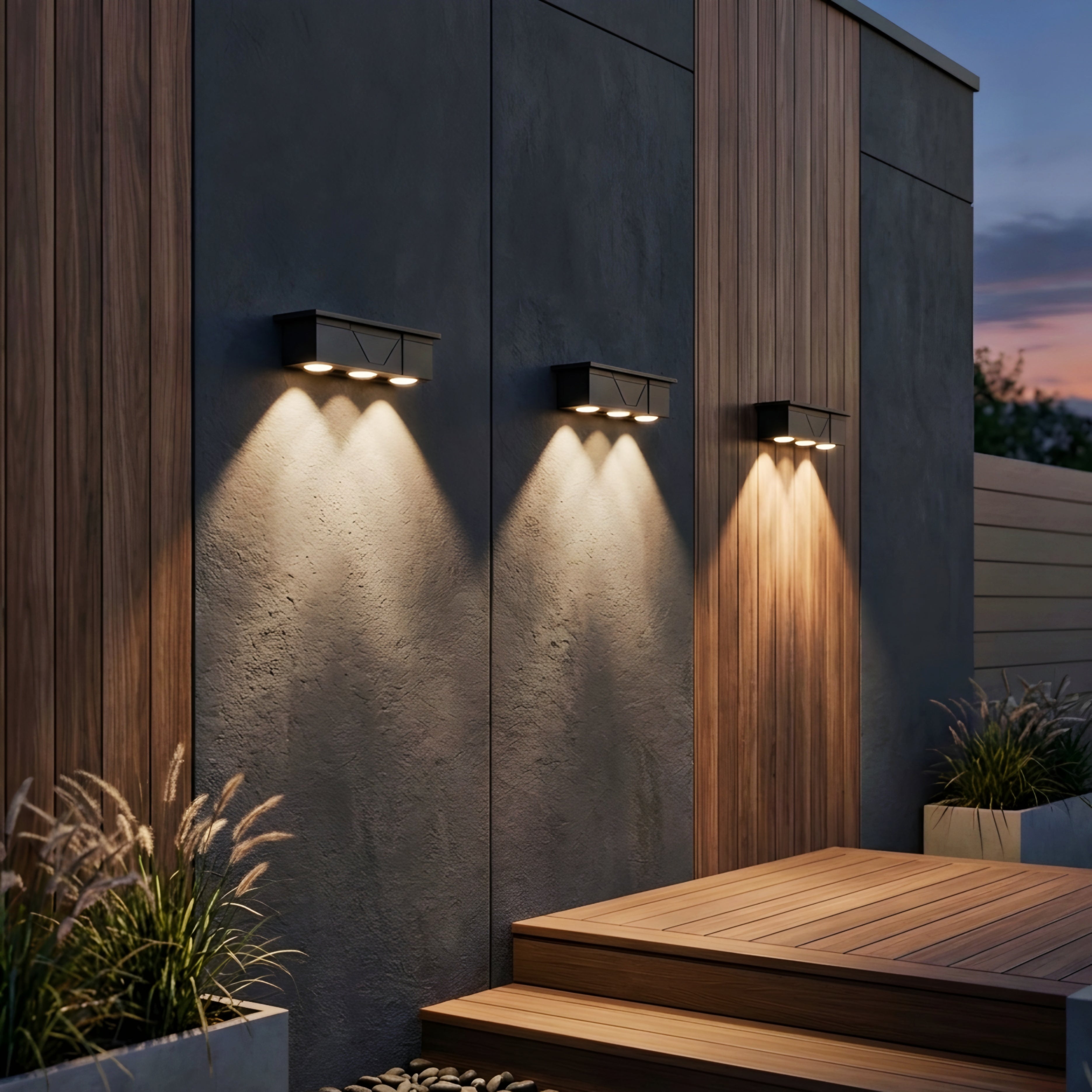 Vireon Wall Wash Light – Modern LED Outdoor Up Down Waterproof Exterior Facade Accent Lighting