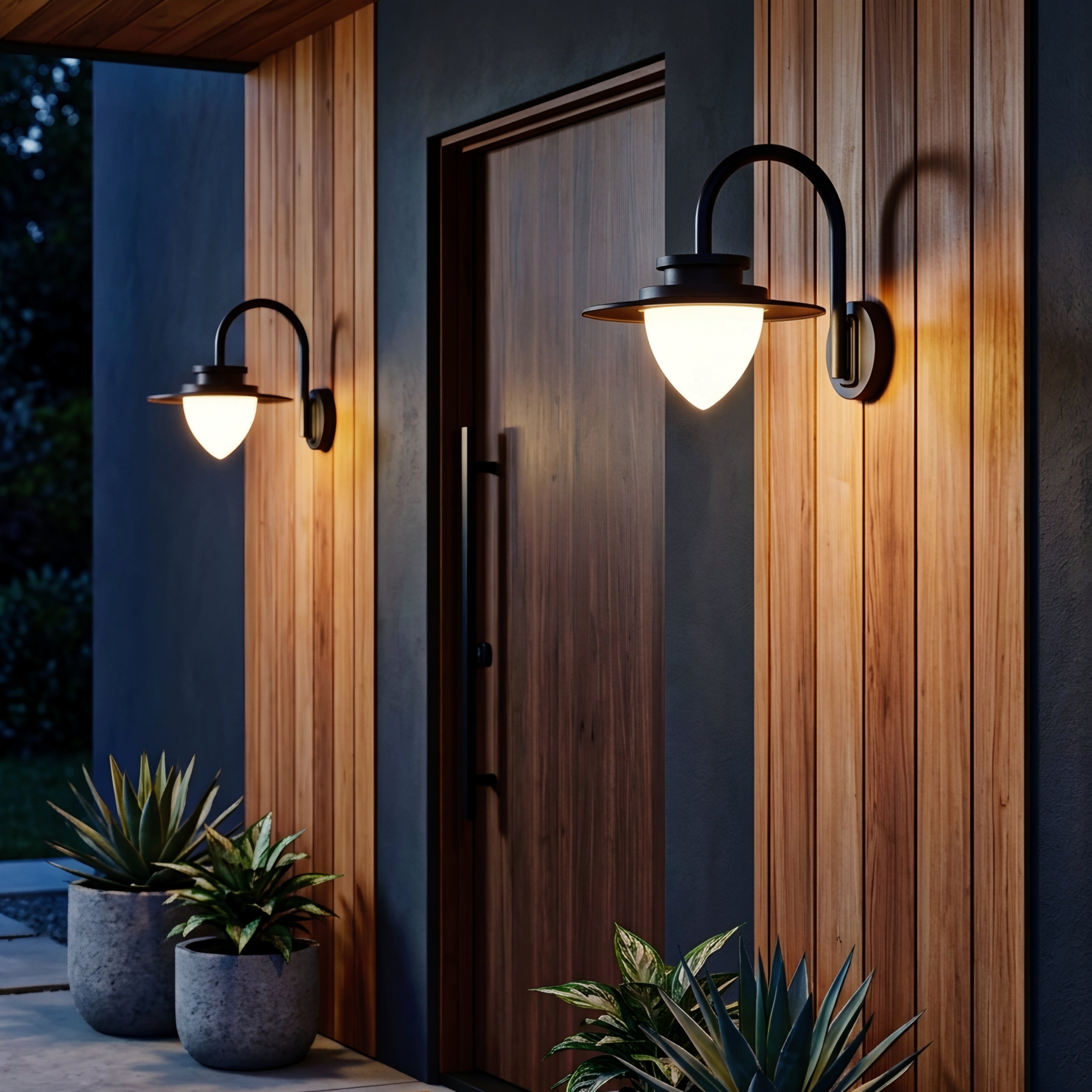 Ashford Lantern Wall Sconce – Outdoor Wall Light Fixture Black Farmhouse Decorative Lighting Porch Patio