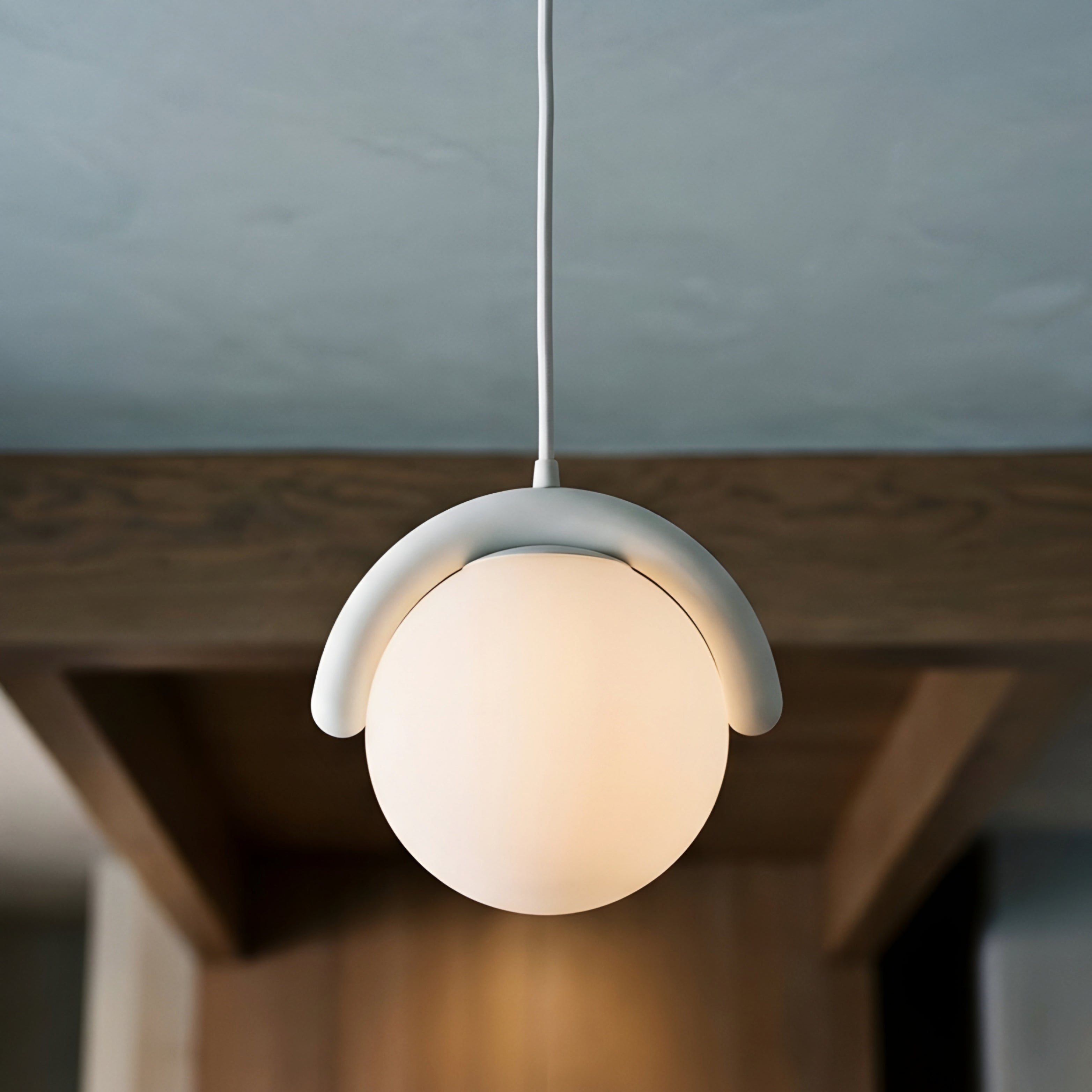 Undara Wave Pendant Light – Linear Dining Room Kitchen Island Chandelier Globe Decorative Lighting