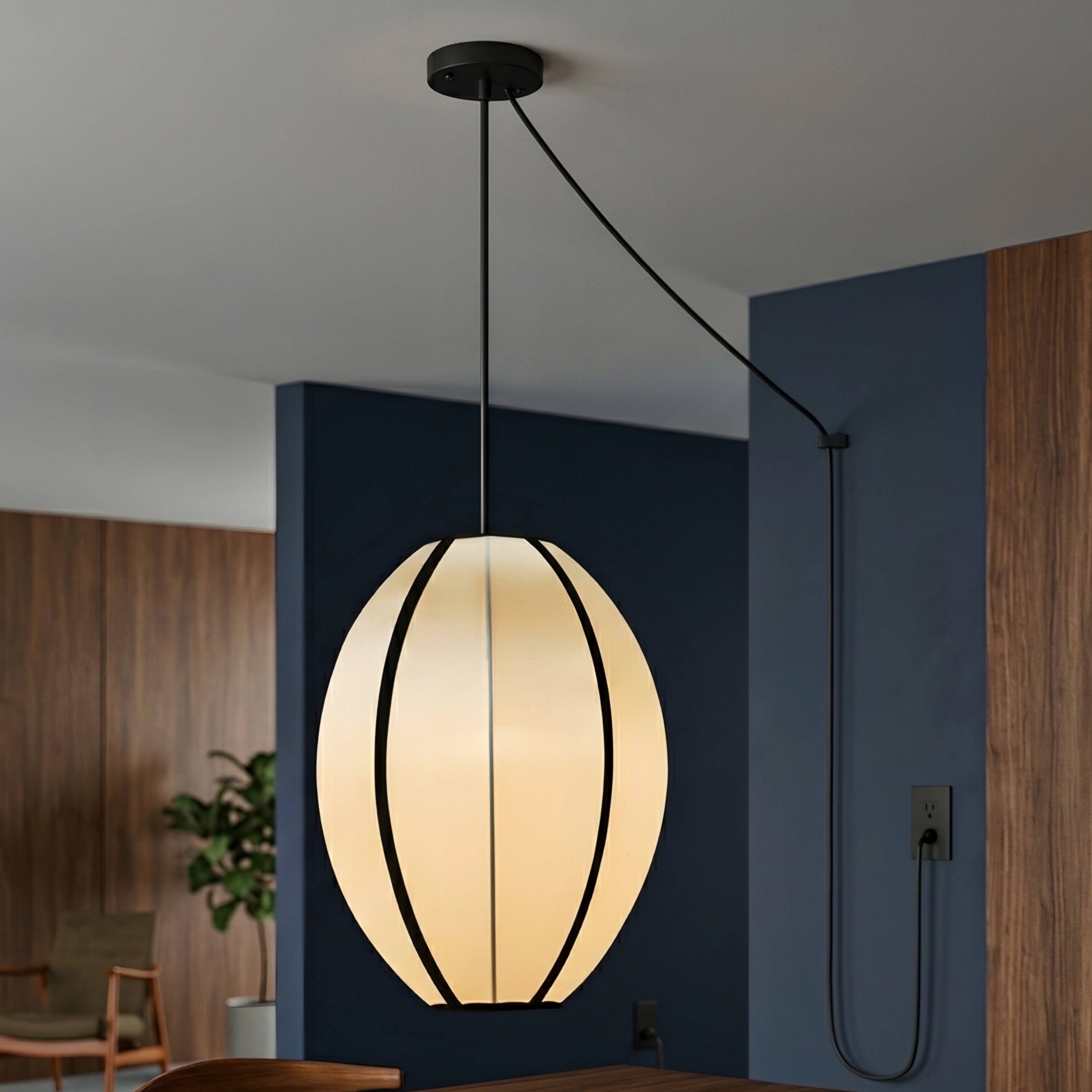 Selenis Pendant Light – Modern UFO Hanging Ceiling Light Dining Living Room Decorative Lighting