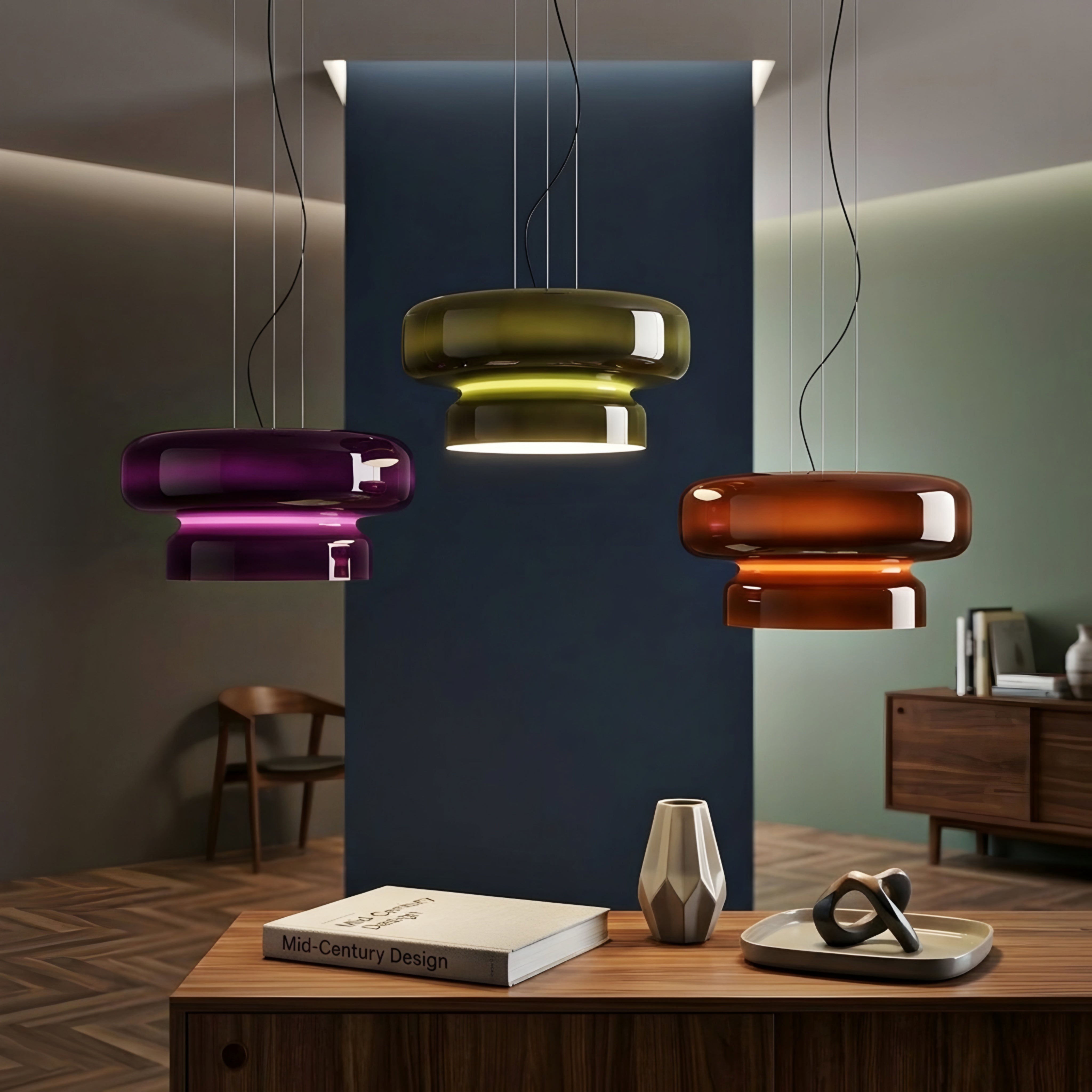 Stratus Tiered Pendant Light – Modern Decorative Lighting Dining Room Kitchen Island Chandelier