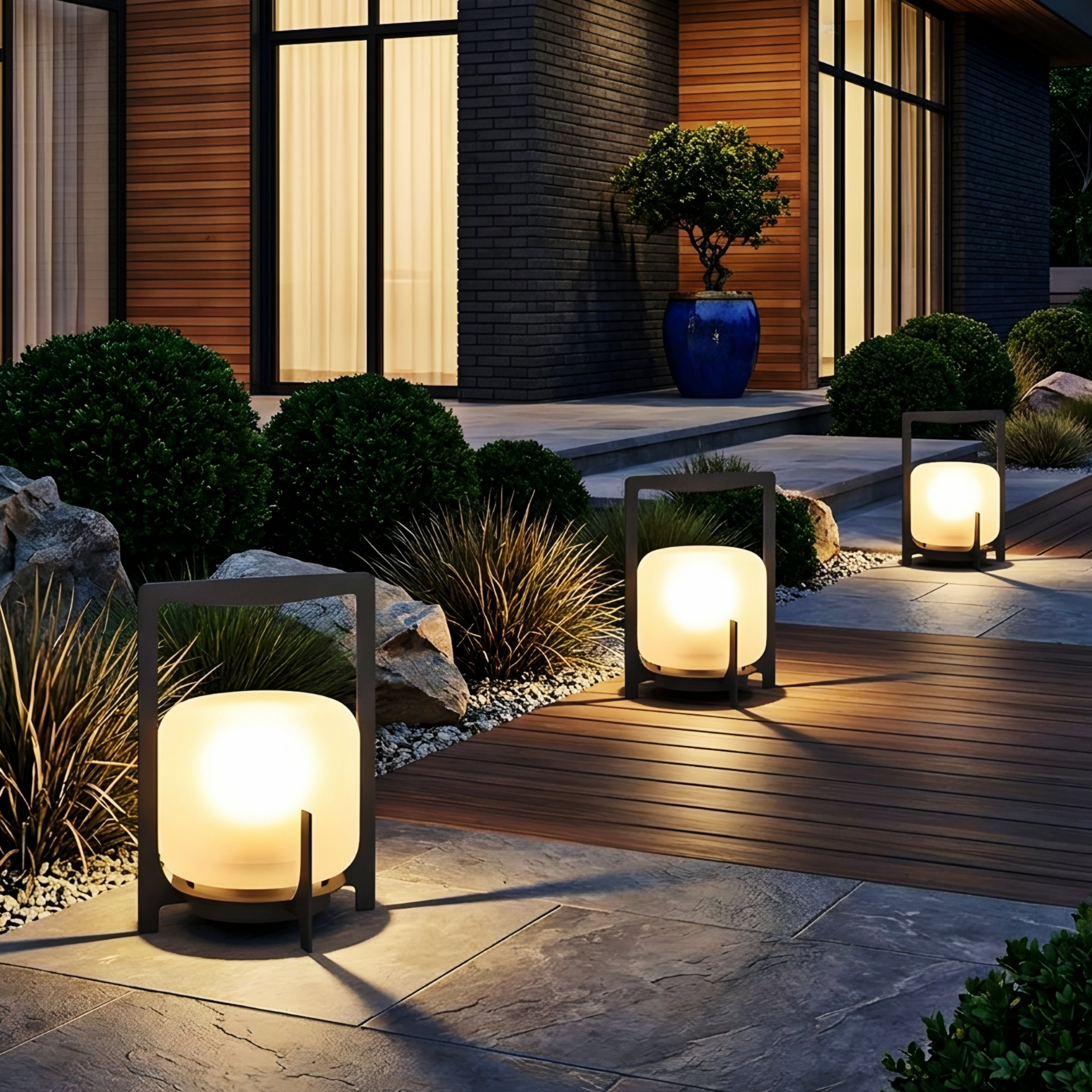 Lumenis Frame Table Lamp – Modern Decorative Lighting Living Room Bedroom Frosted Glass LED Ambient