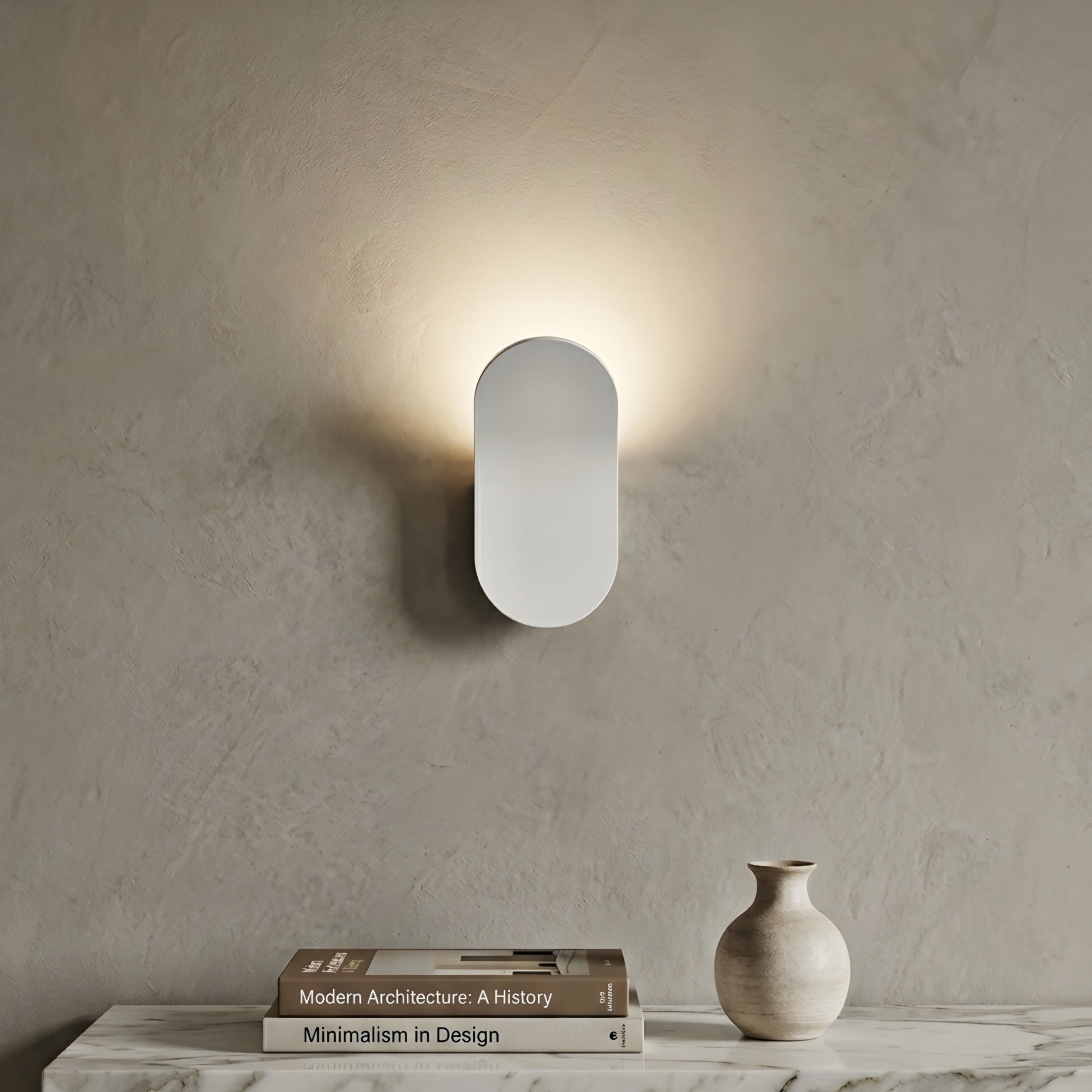 Kovalux Wave Wall Sconce – Modern LED Wall Light Bedroom Living Room Decorative Lighting Metal