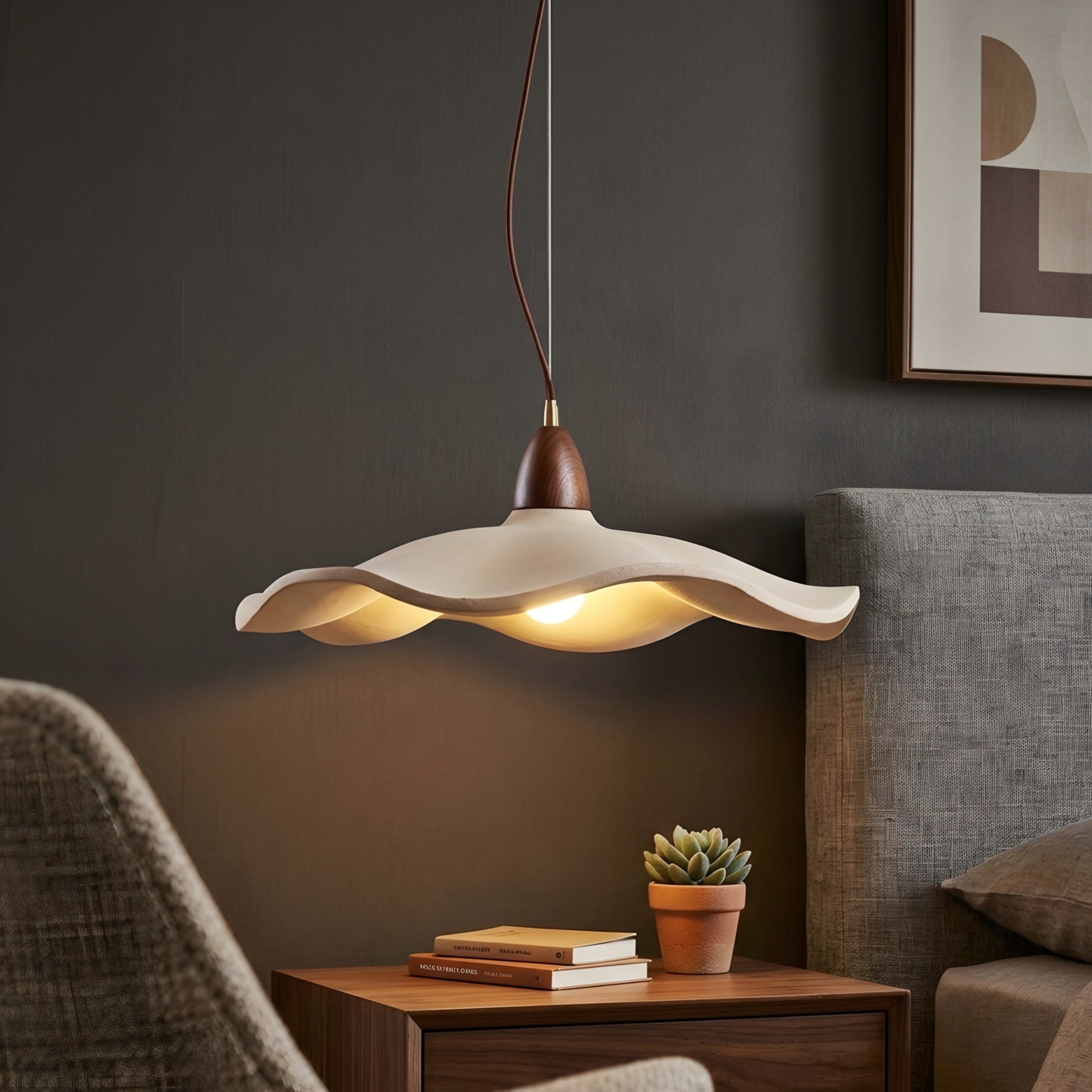 Ondara Wave Pendant Light – Modern Decorative Lighting Dining Room Kitchen Island Chandelier