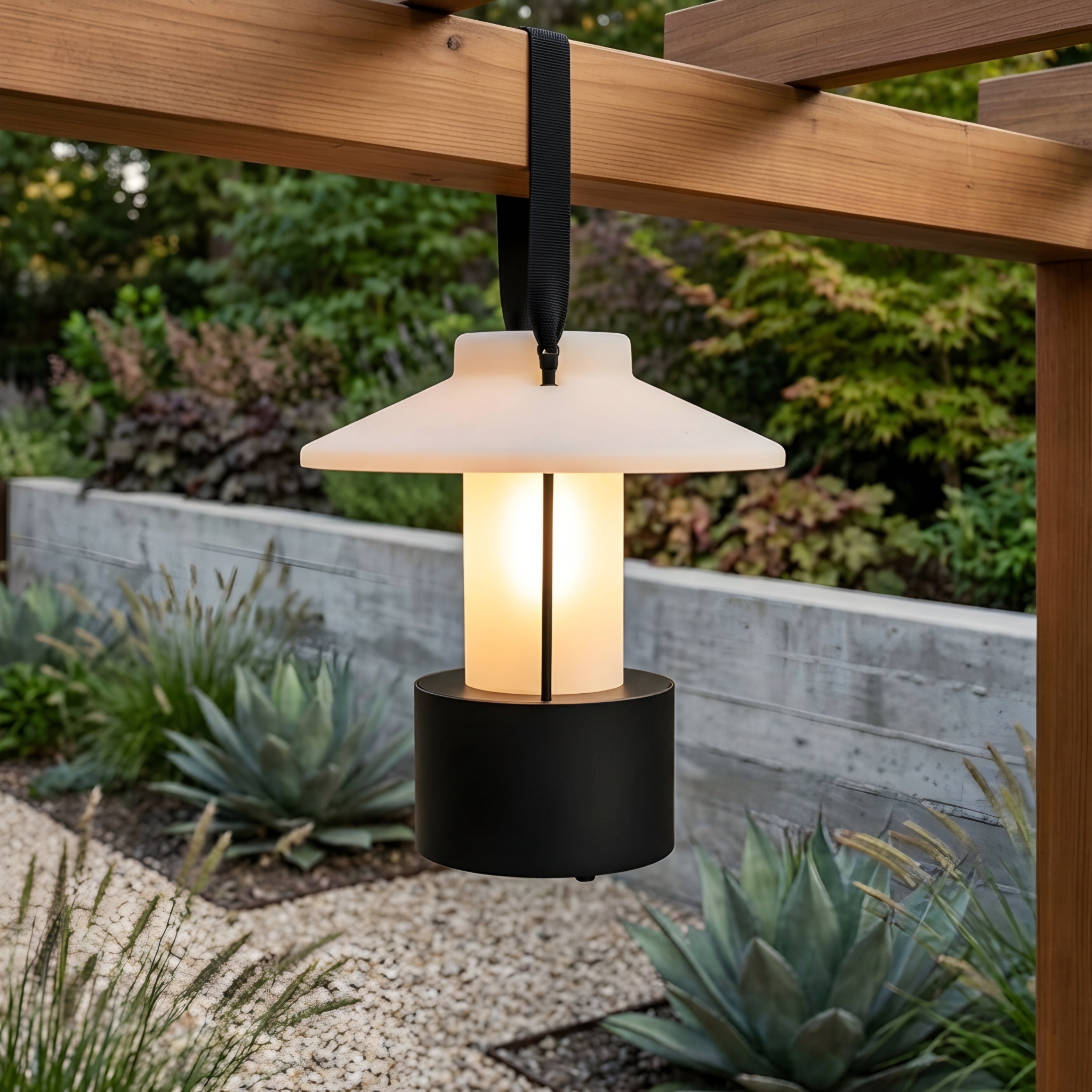 Vestura Lantern Pendant Light – Outdoor Patio String Lights LED Decorative Hanging Lanterns Waterproof