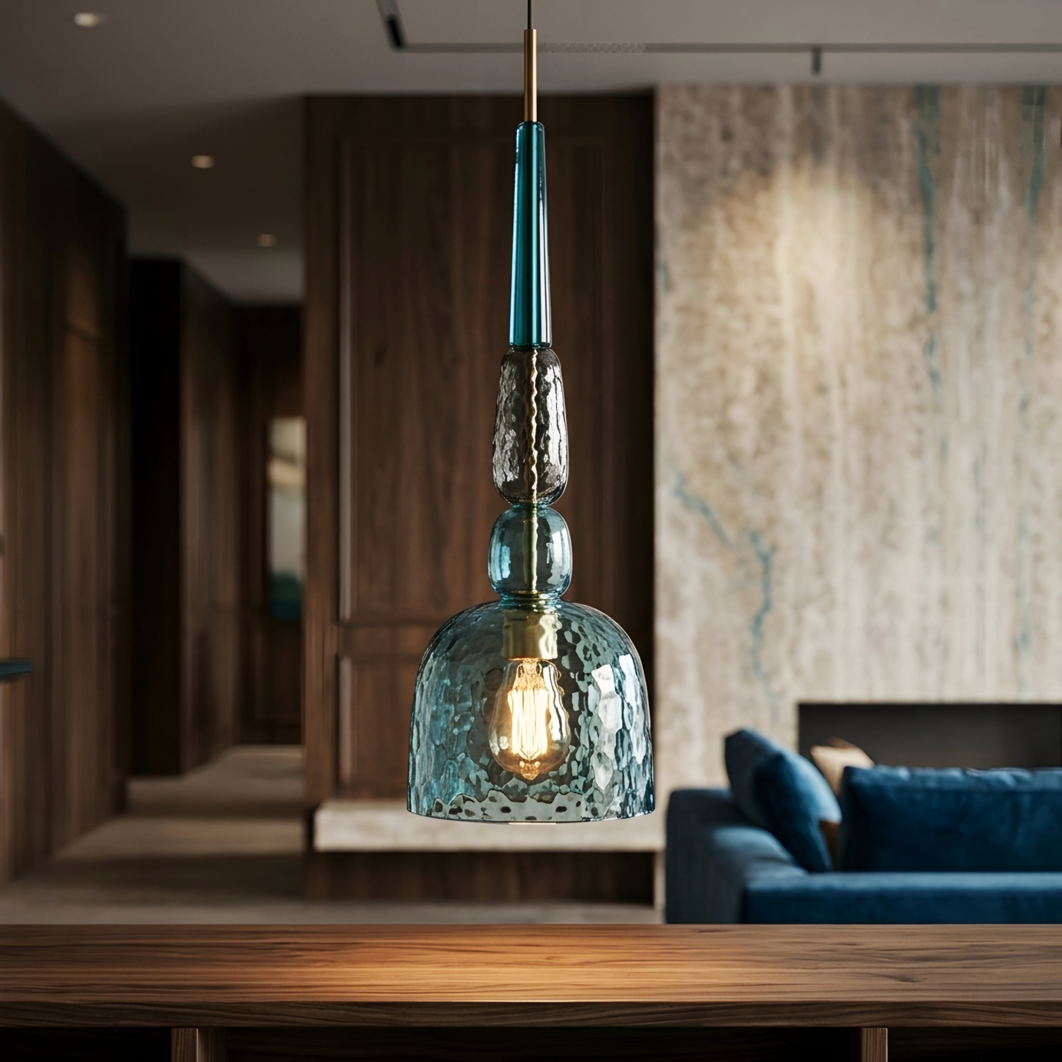Vellum Pendant Light – Modern White Dome Hanging Ceiling Fixture Kitchen Island Dining Room Decorative Lighting