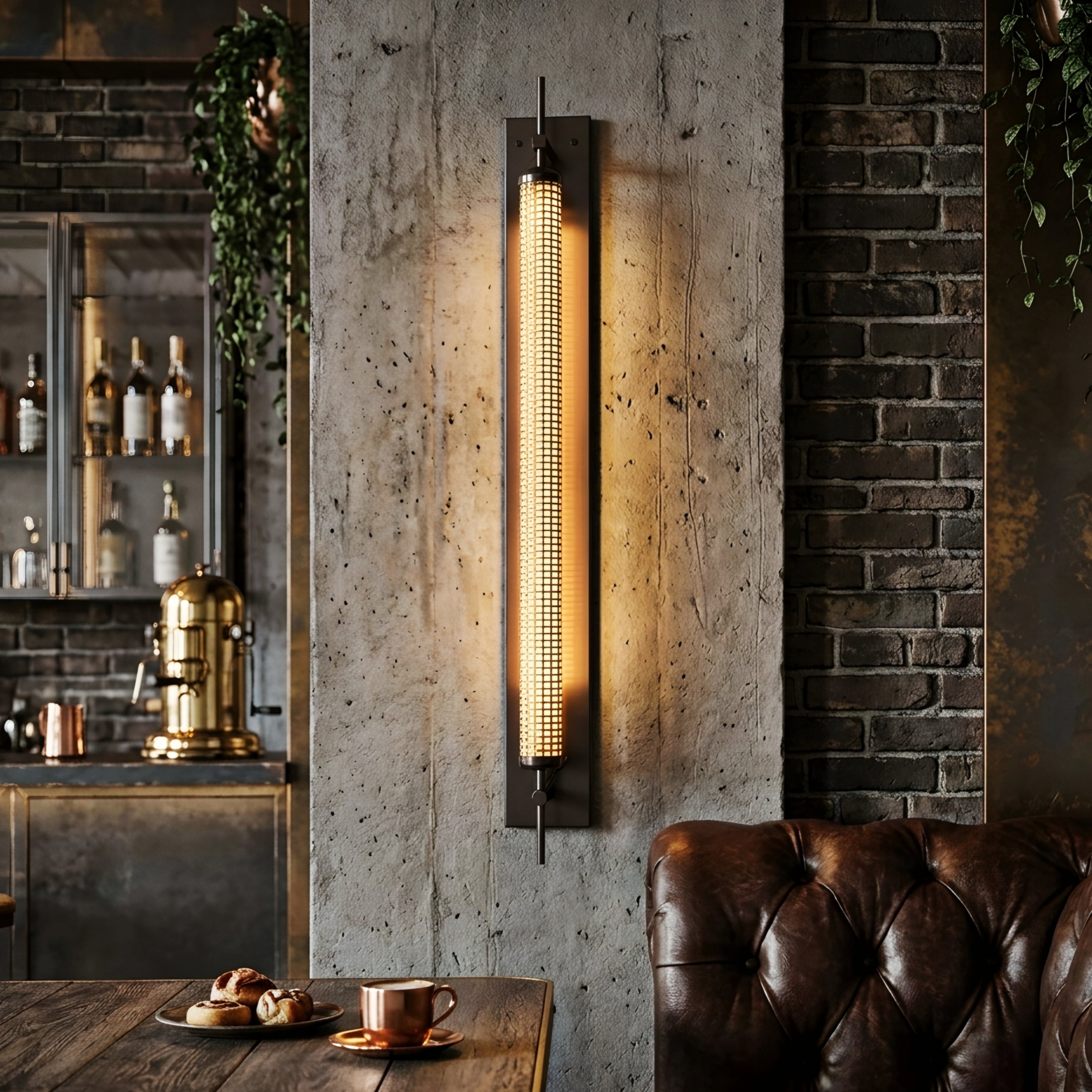 Valoris Tower Wall Sconce – LED Long Strip Modern Decorative Lighting Living Room Bedroom Entryway