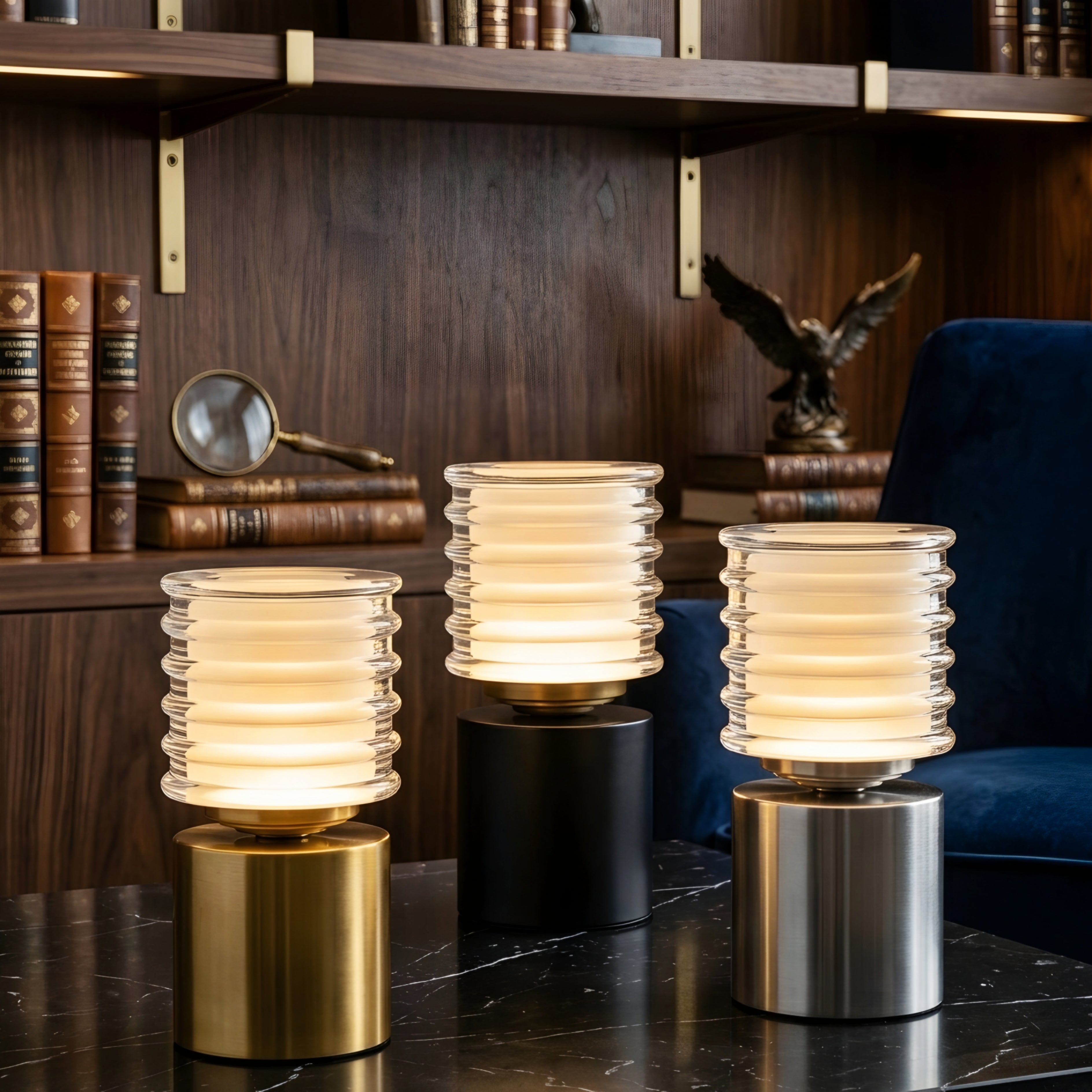 Ribella Touch Table Lamp – Rechargeable LED Modern Decorative Living Room Bedroom Light