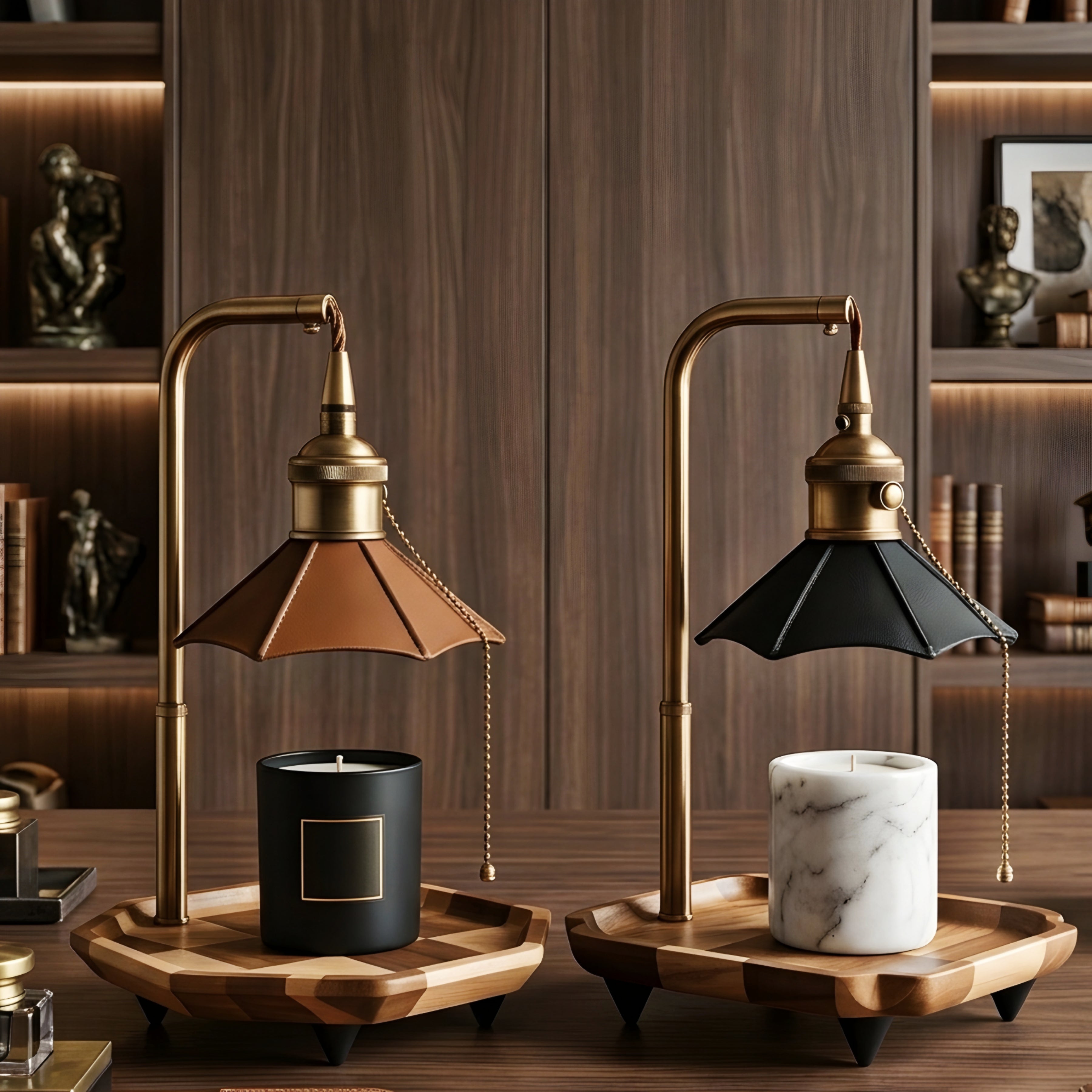 Hestora Wax Warmer Lamp – Candle Warmer Table Lamp Decorative Lighting Living Room Bedroom