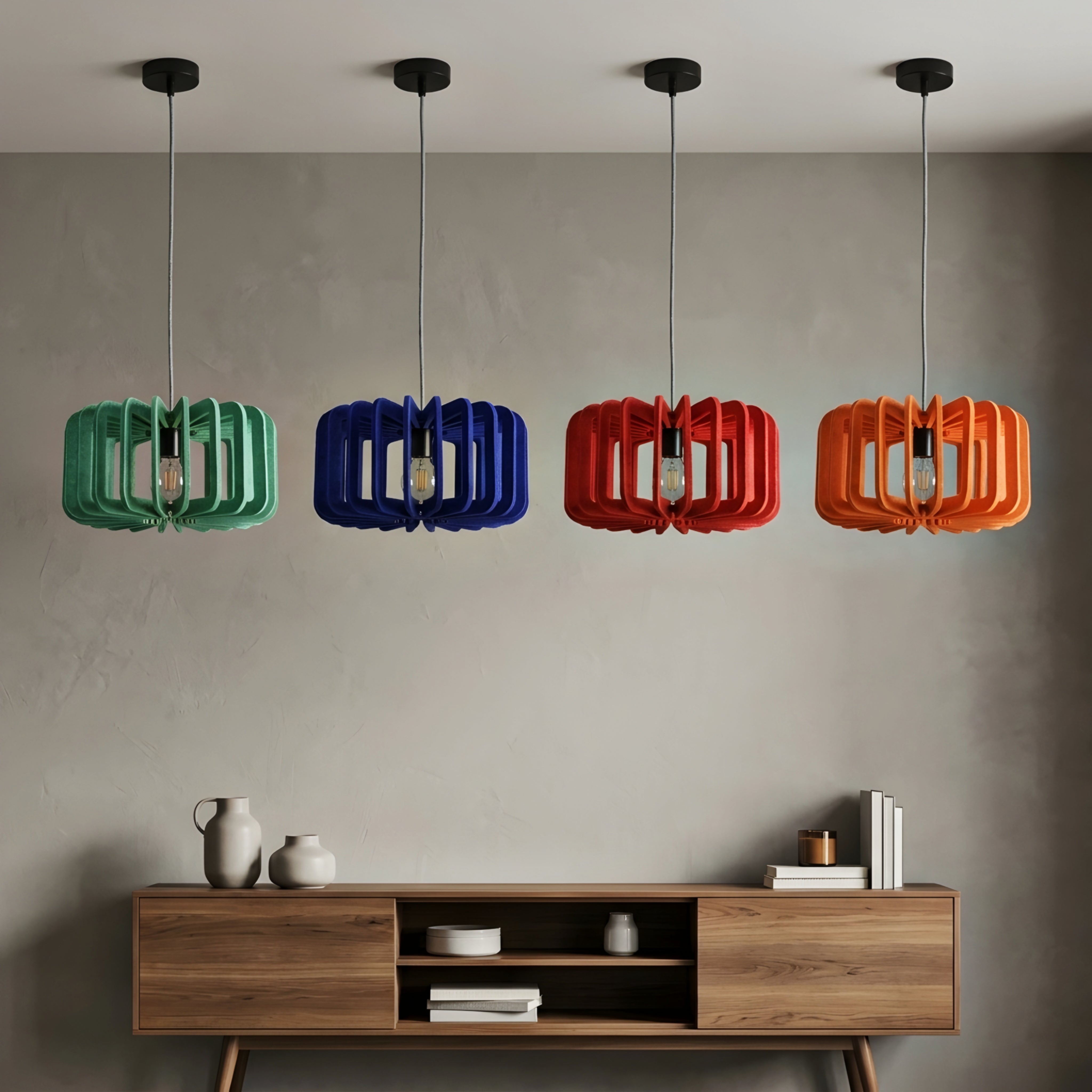 Vellure Pendant Light – Modern Decorative Lighting Ceiling Living Room Bedroom Dining Kitchen Hanging Fixture