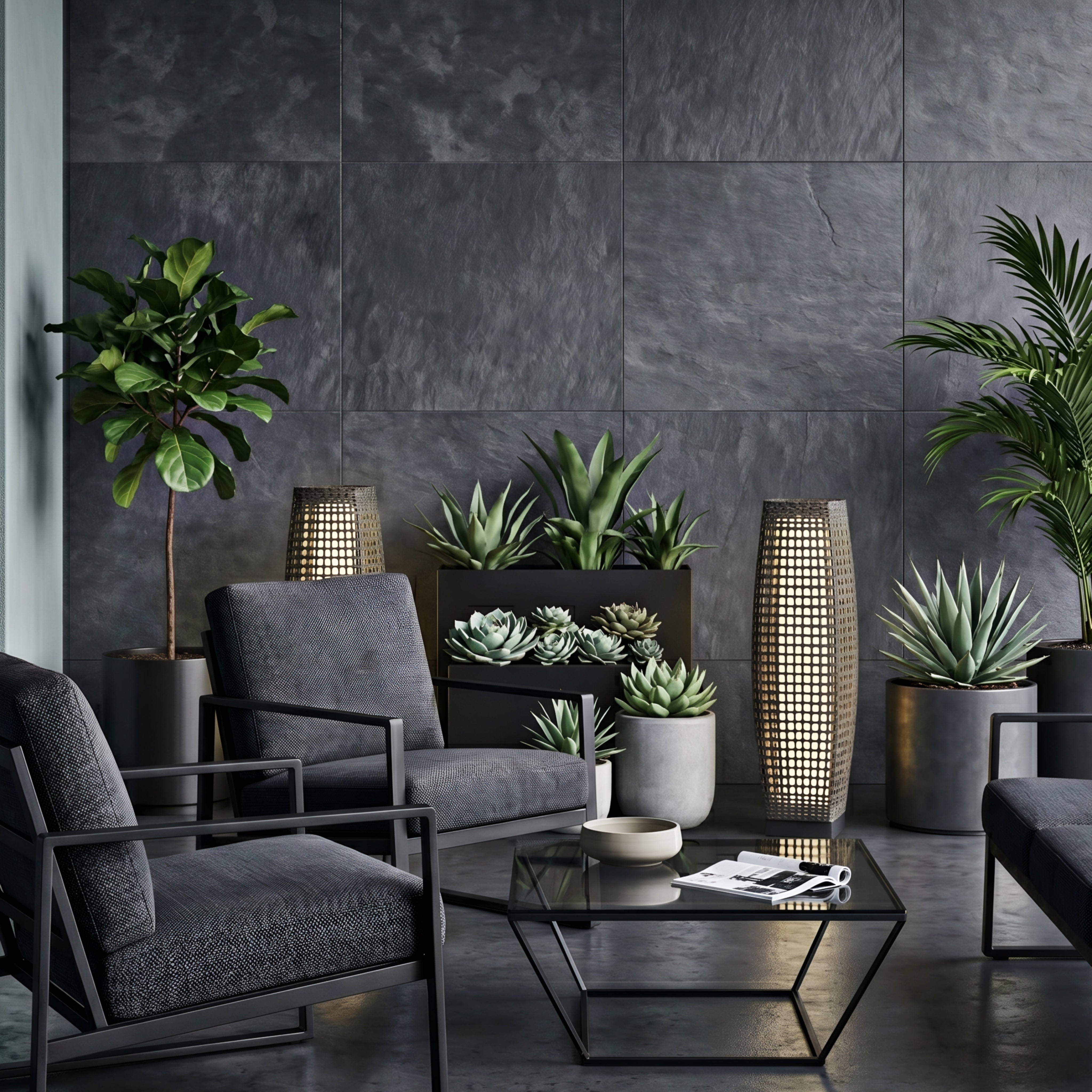 Lattico Floor Lamp – Outdoor Rattan Woven LED Decorative Lighting Living Room Bedroom Patio