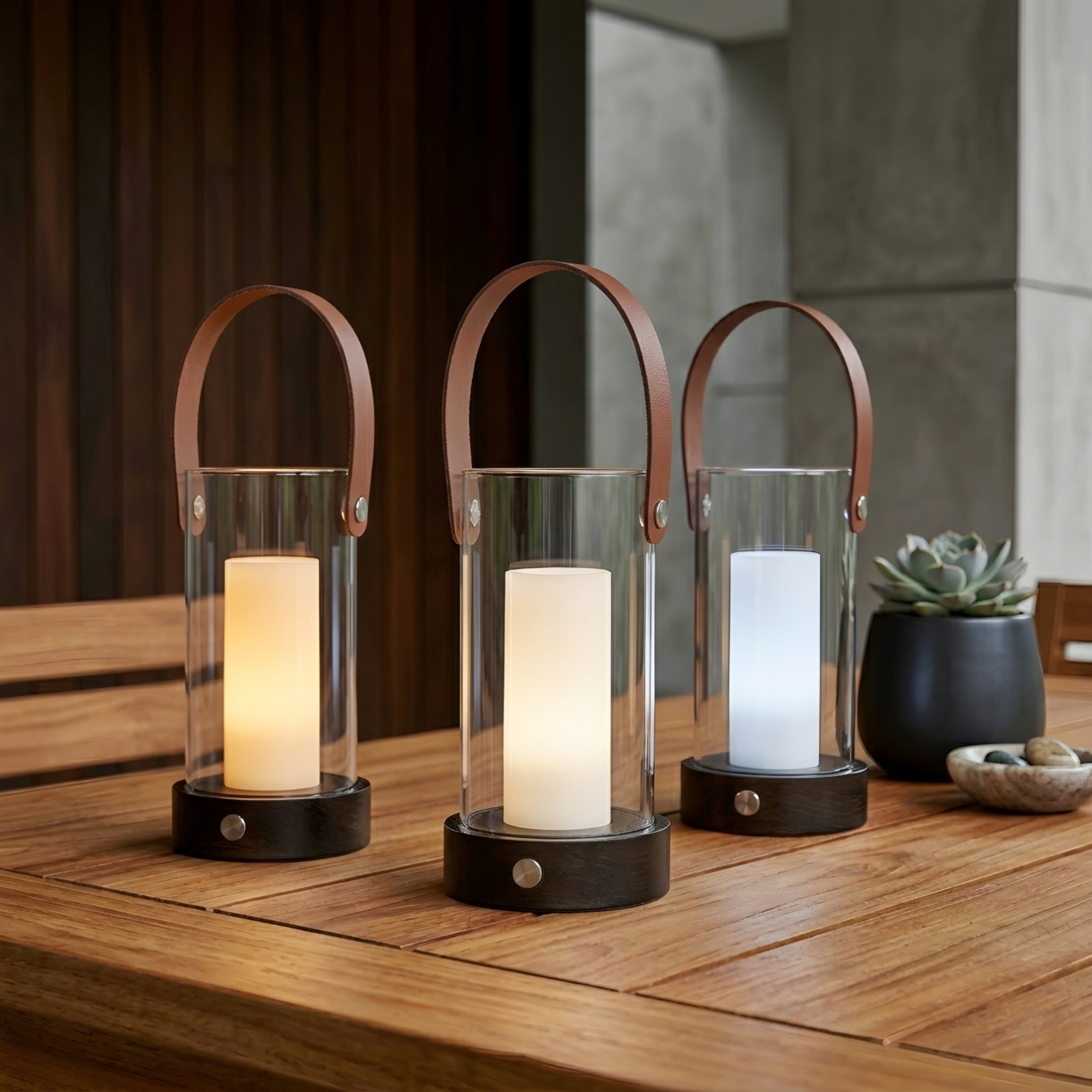 Lumea Portable Lantern – LED Rechargeable Table Lamp Decorative Lighting Living Room Bedroom