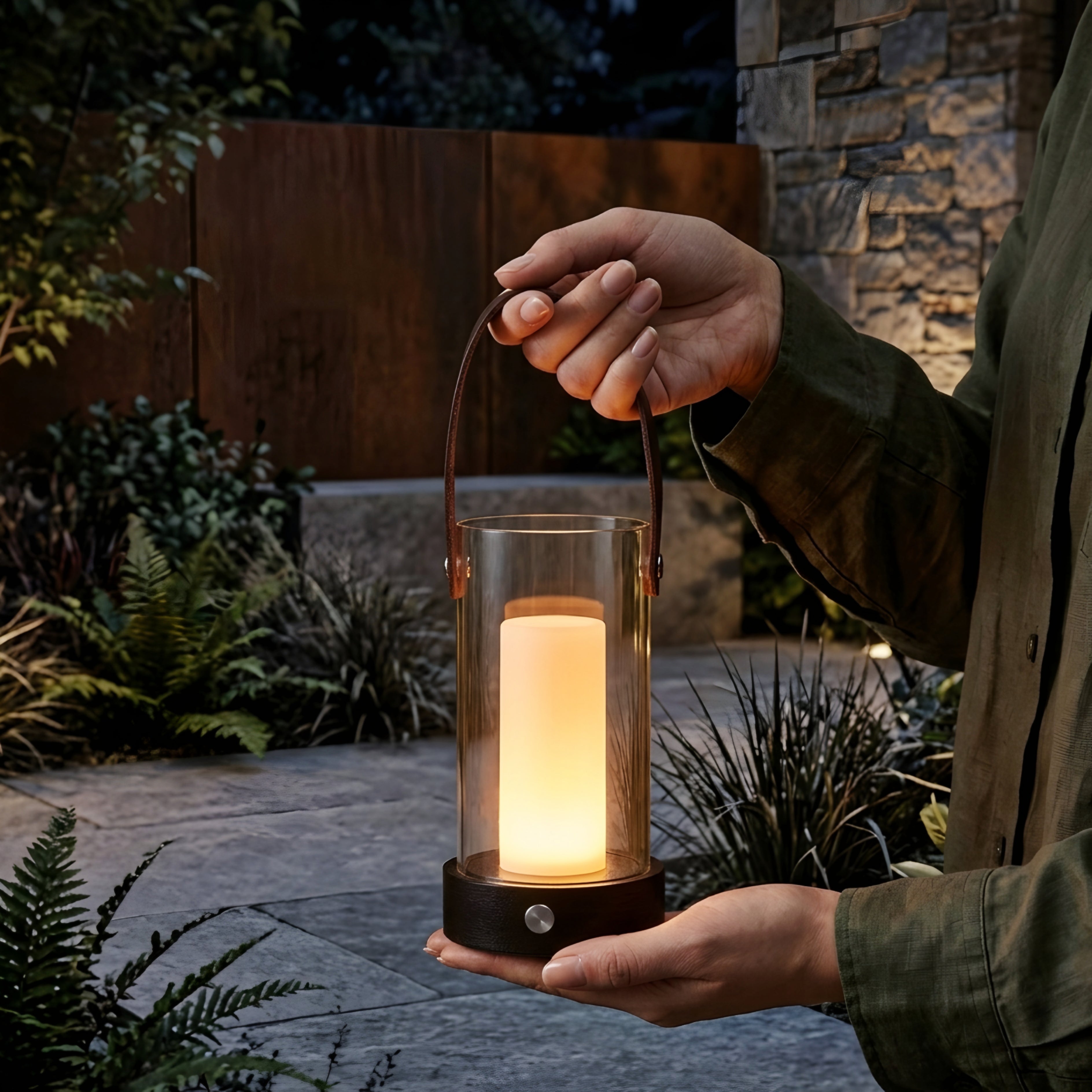 Lumea Portable Lantern – LED Rechargeable Table Lamp Decorative Lighting Living Room Bedroom