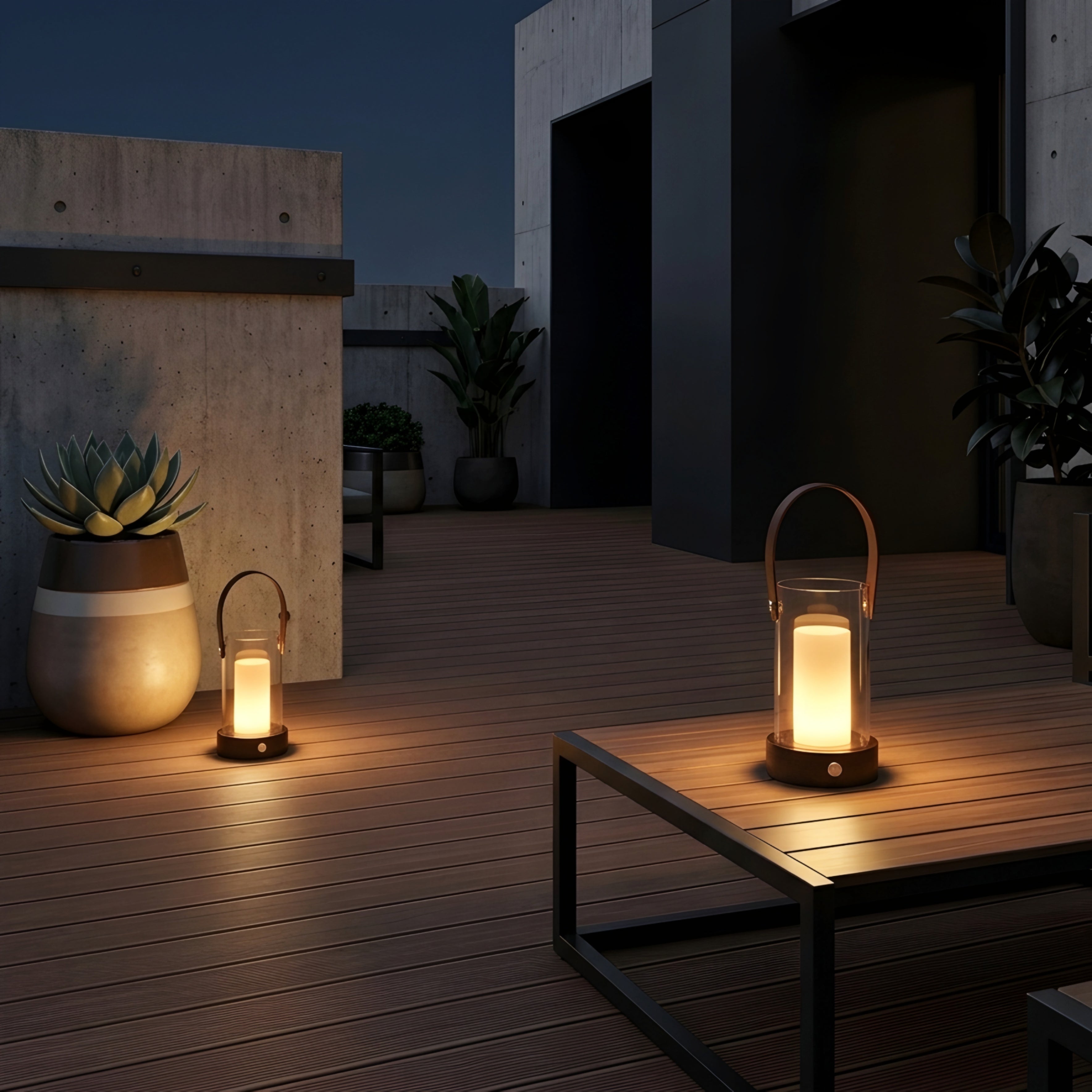Lumea Portable Lantern – LED Rechargeable Table Lamp Decorative Lighting Living Room Bedroom
