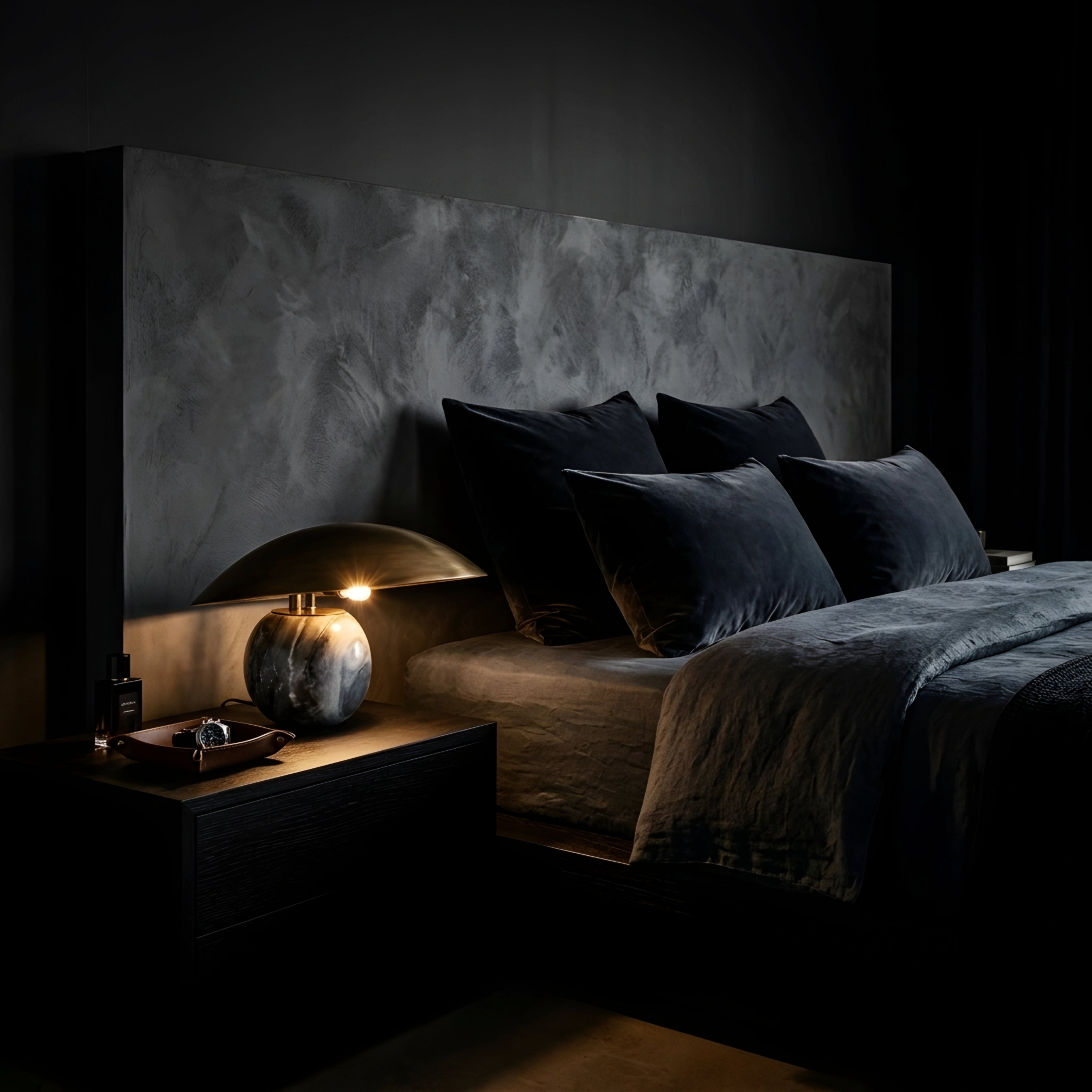 Orbello Marble Dome Table Lamp – Modern Decorative Living Room Bedroom Brass Accent Lighting