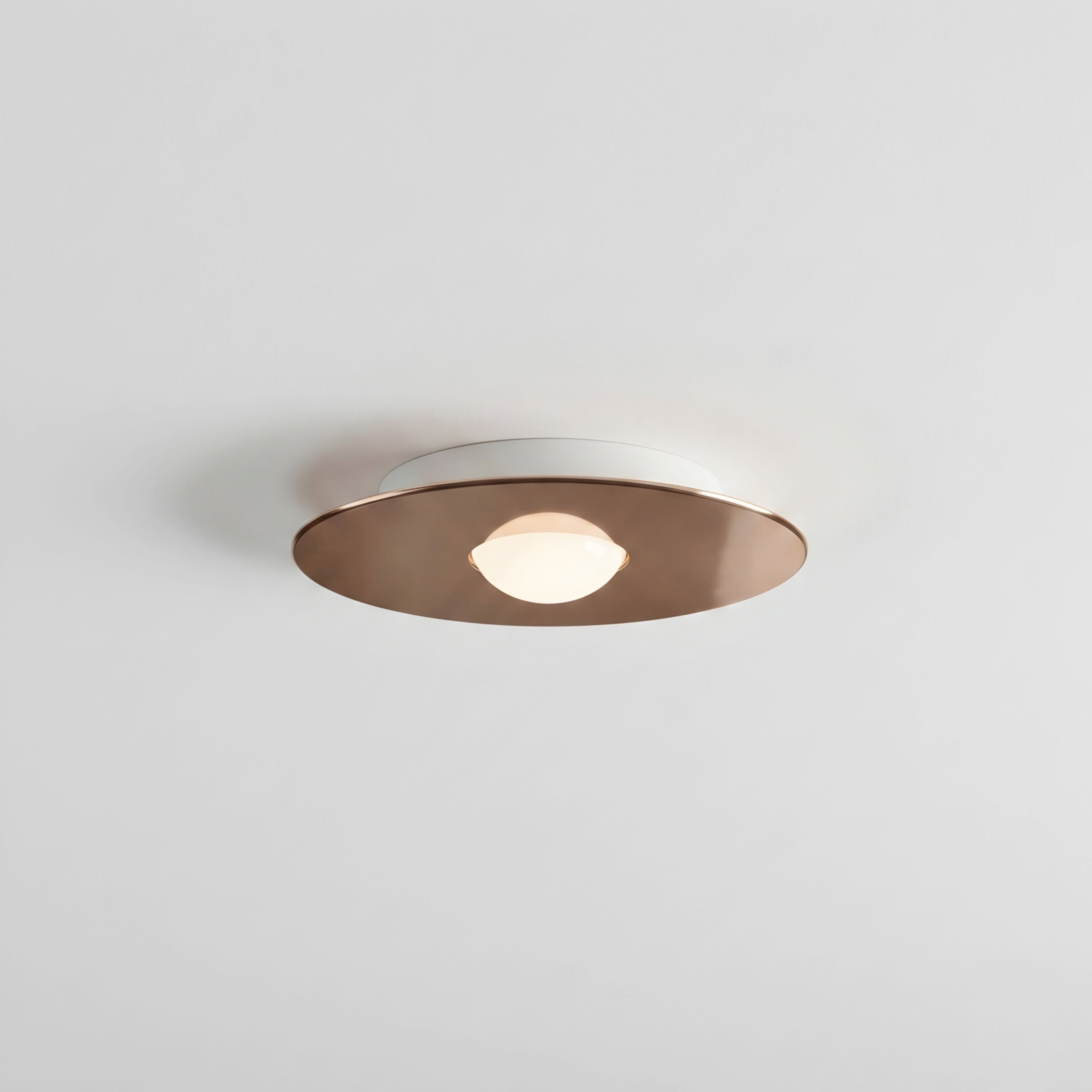 Orbix Tri Ceiling Light – LED Modern Flush Mount Adjustable Disc Black Chrome Kitchen Living Room