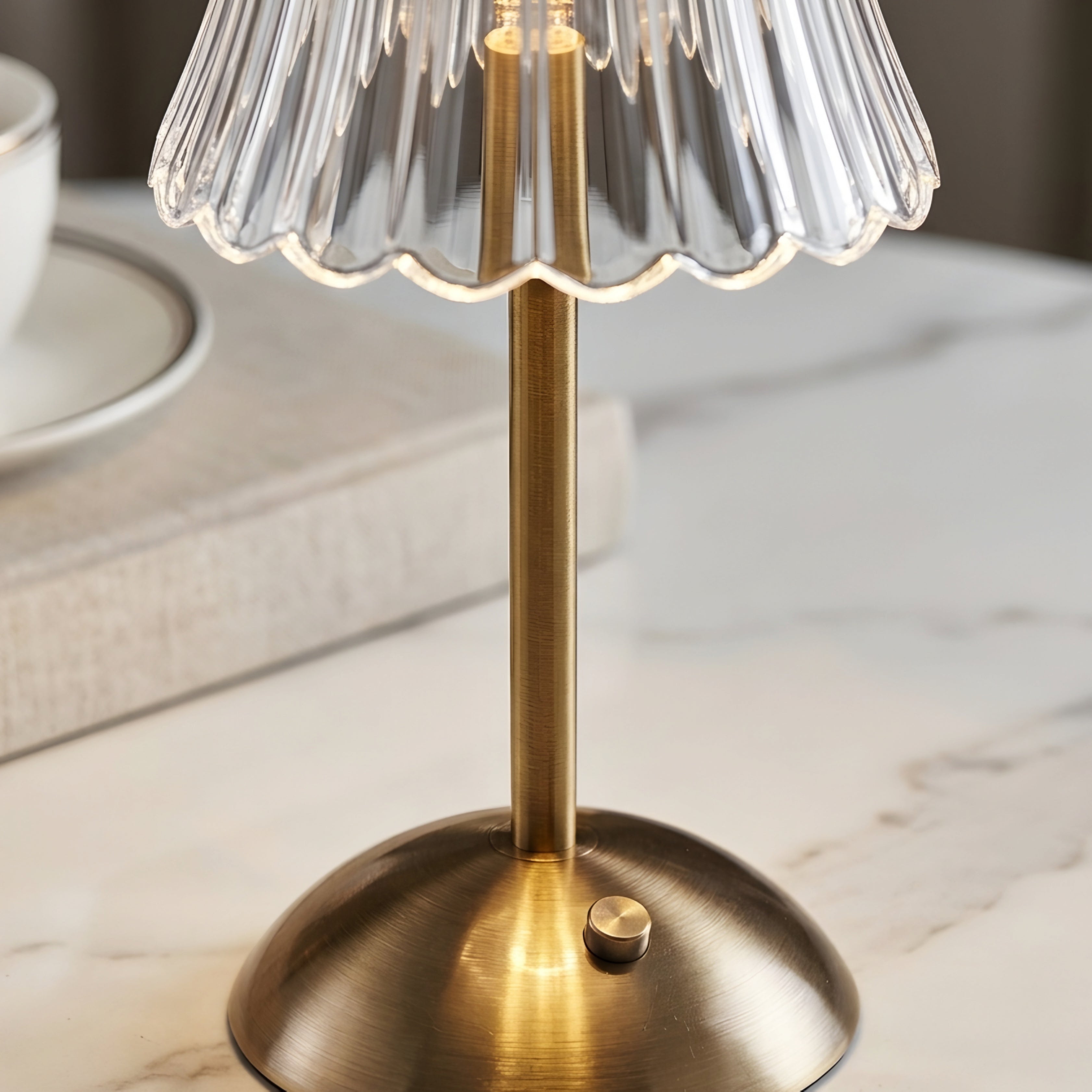 Ridella Table Lamp – LED Rechargeable Touch Sensor Dimmable Bedside Desk Light Modern Decorative