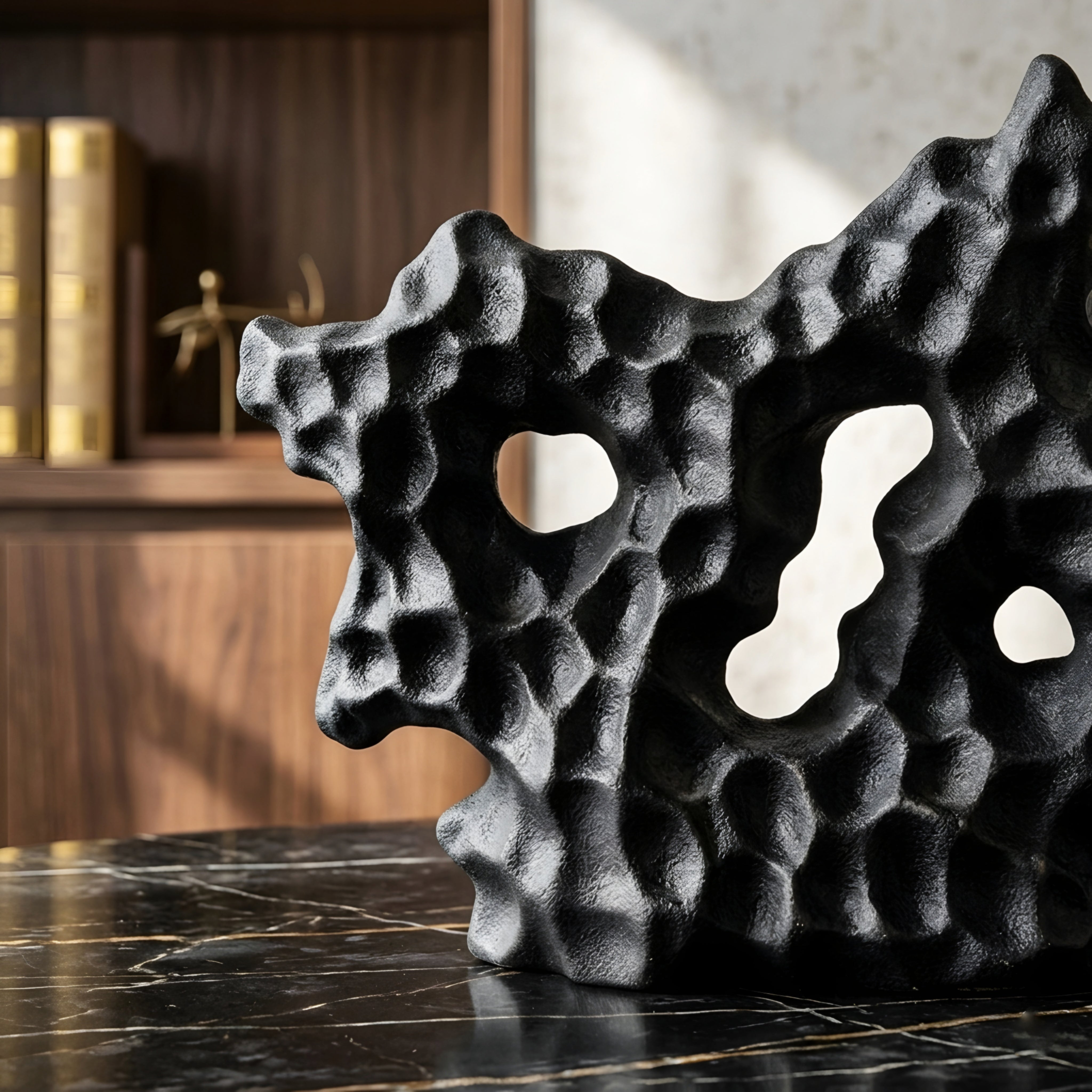 Coralux Reef Sculpture – Modern Organic Table Decor Living Room Bedroom Abstract Accent Piece