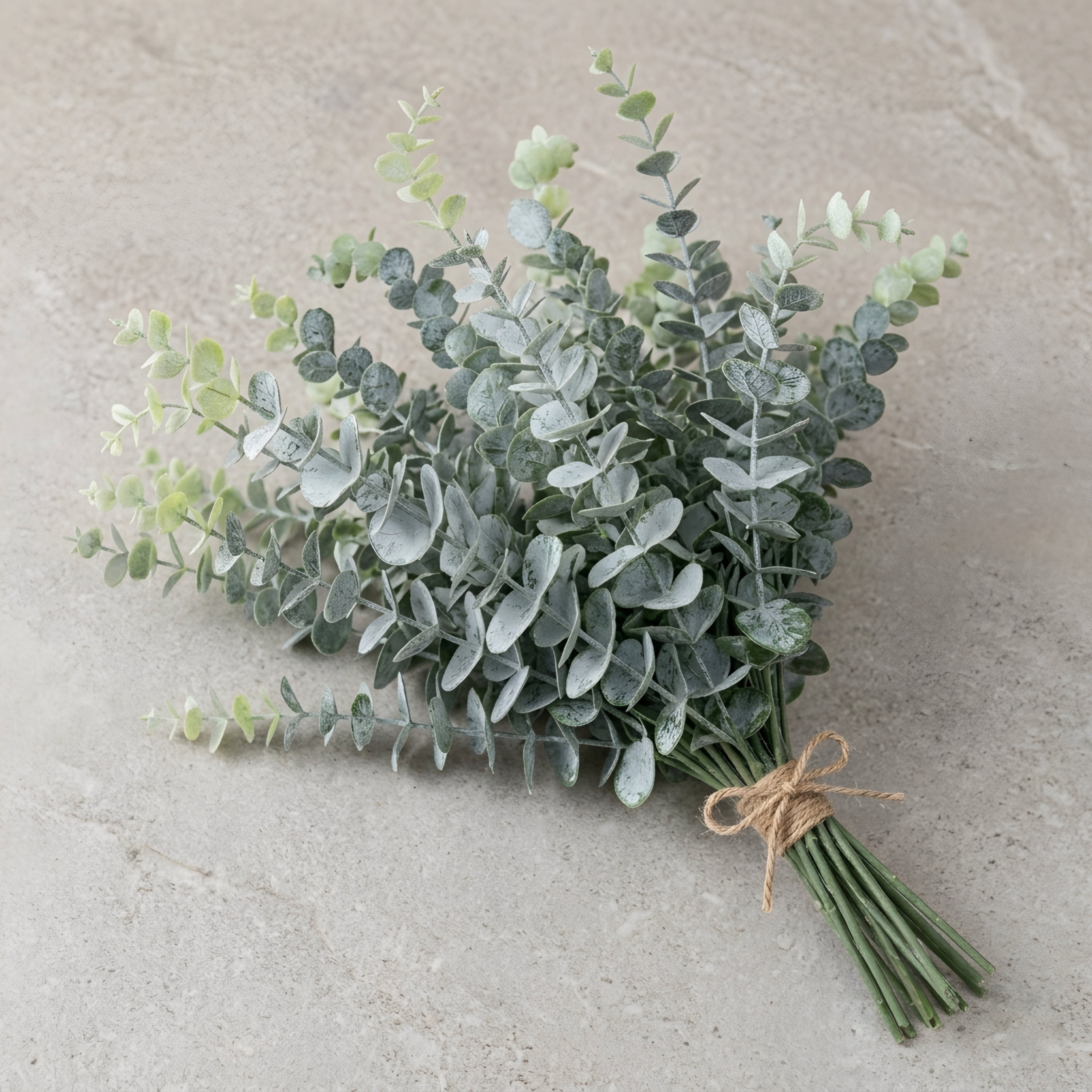 Verdan Eucalyptus Stem Bundle – Artificial Greenery Floral Arrangement Home Decor Living Room Bedroom