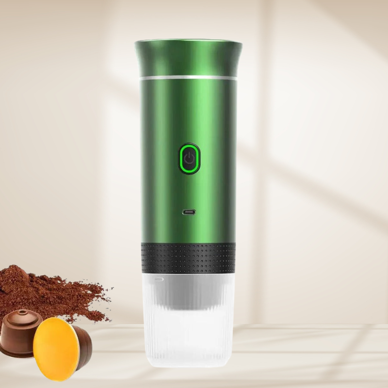 Vespro Portable Coffee Maker – Manual Espresso Drip Brewer Compact Travel USB Rechargeable