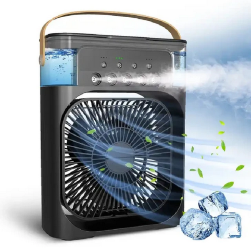 Frostera Portable Air Cooler Fan – Desktop USB Evaporative Misting Humidifier Personal Cooling