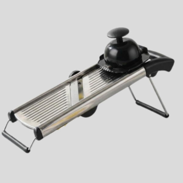Velco Mandoline Slicer – Adjustable Stainless Steel Vegetable Cutter Safety Hand Guard Kitchen Tool