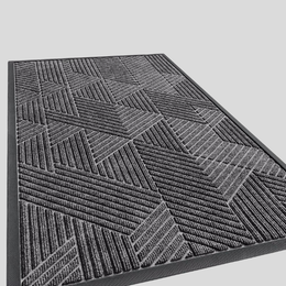 Gridlock Entry Mat – Heavy Duty Indoor Outdoor Door Mat Entryway Entrance Floor Rug Moisture Control