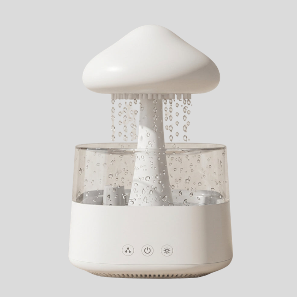 Nimbus Cloud Humidifier – Cool Mist LED Night Light Aromatherapy Diffuser Bedroom Quiet Desktop