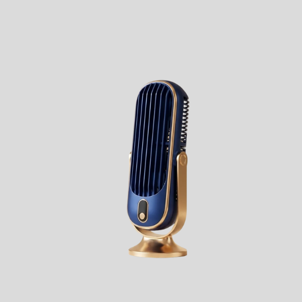 Briston Breeze Portable Fan – Rechargeable USB Desktop Table Fan Touch Control Quiet Cooling