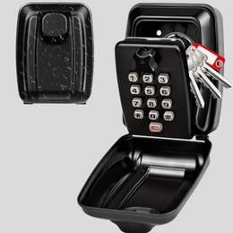 Vaultex Wall Mount Key Lock Box – Outdoor Waterproof Security Combination Keypad Storage
