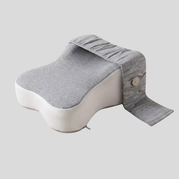 Velvara Knee Pillow – Memory Foam Adjustable Leg Support Side Sleeper Orthopedic Sleep Aid