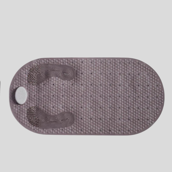 Reflexa Comfort Bath Mat – Non-Slip Shower Mat Suction Cups Massage Textured Bathroom Safety