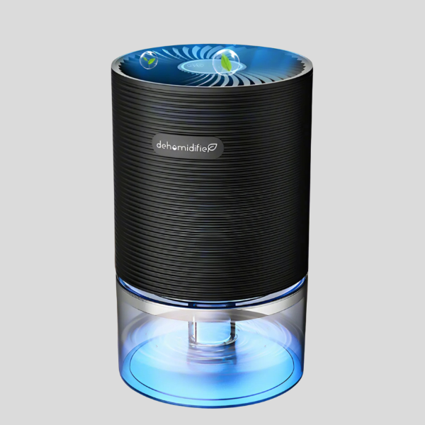 Hydrix Compact Dehumidifier – Portable Mini Moisture Remover Bedroom Basement Quiet Auto Shutoff LED