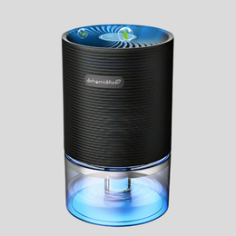 Hydrix Compact Dehumidifier – Portable Mini Moisture Remover Bedroom Basement Quiet Auto Shutoff LED