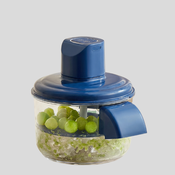 Vortex Mini Food Chopper – Electric Vegetable Garlic Chopper Wireless Rechargeable Kitchen Prep Tool