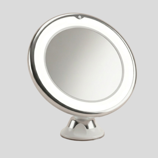 Lumira Vanity Mirror – LED Lighted Magnifying Mirror 10X Magnification Cosmetic Makeup Bathroom
