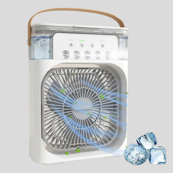 Frostera Portable Air Cooler Fan – Desktop USB Evaporative Misting Humidifier Personal Cooling