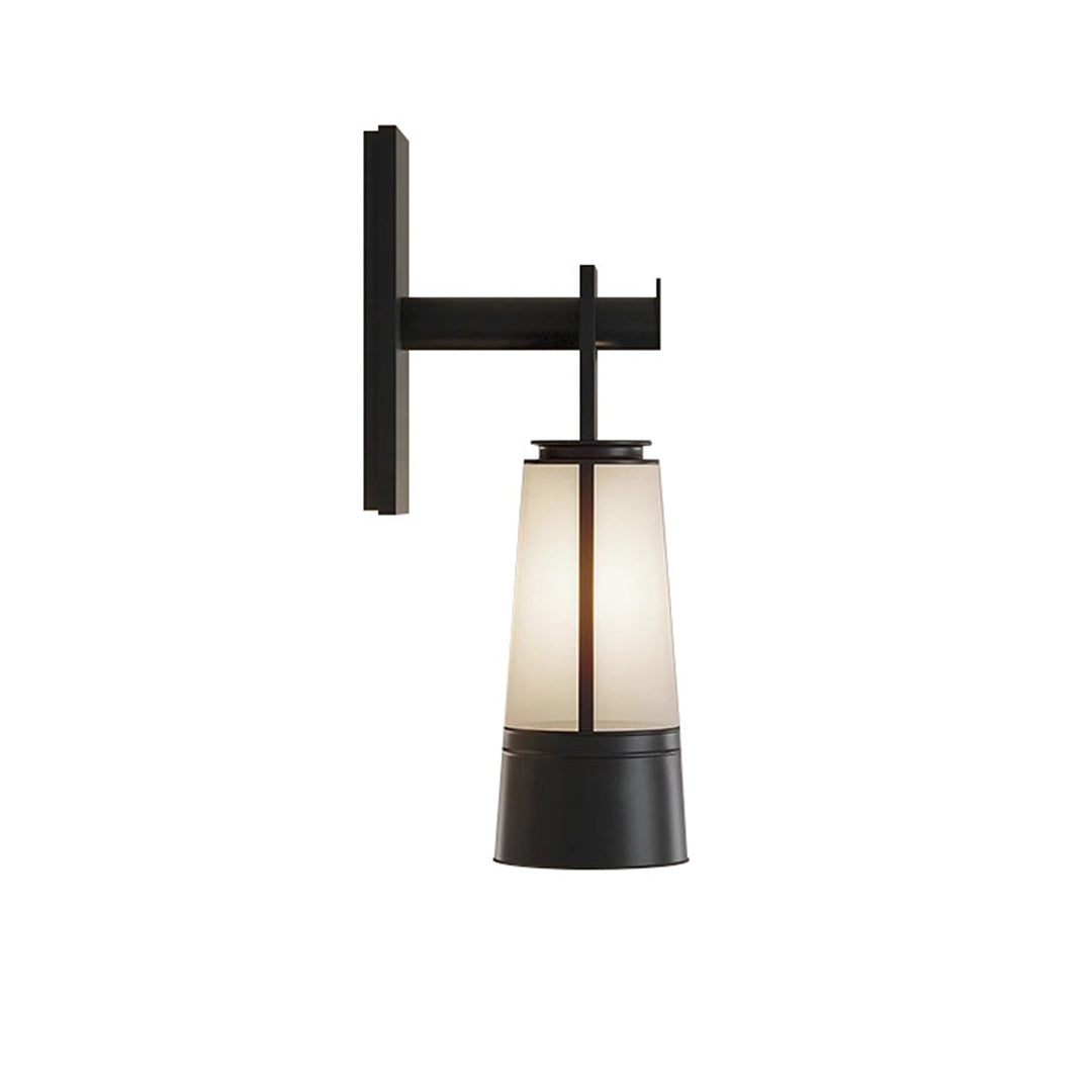 Arden Tapered Glass Wall Lamp – Modern Hanging Interior Wall Lighting Fixture