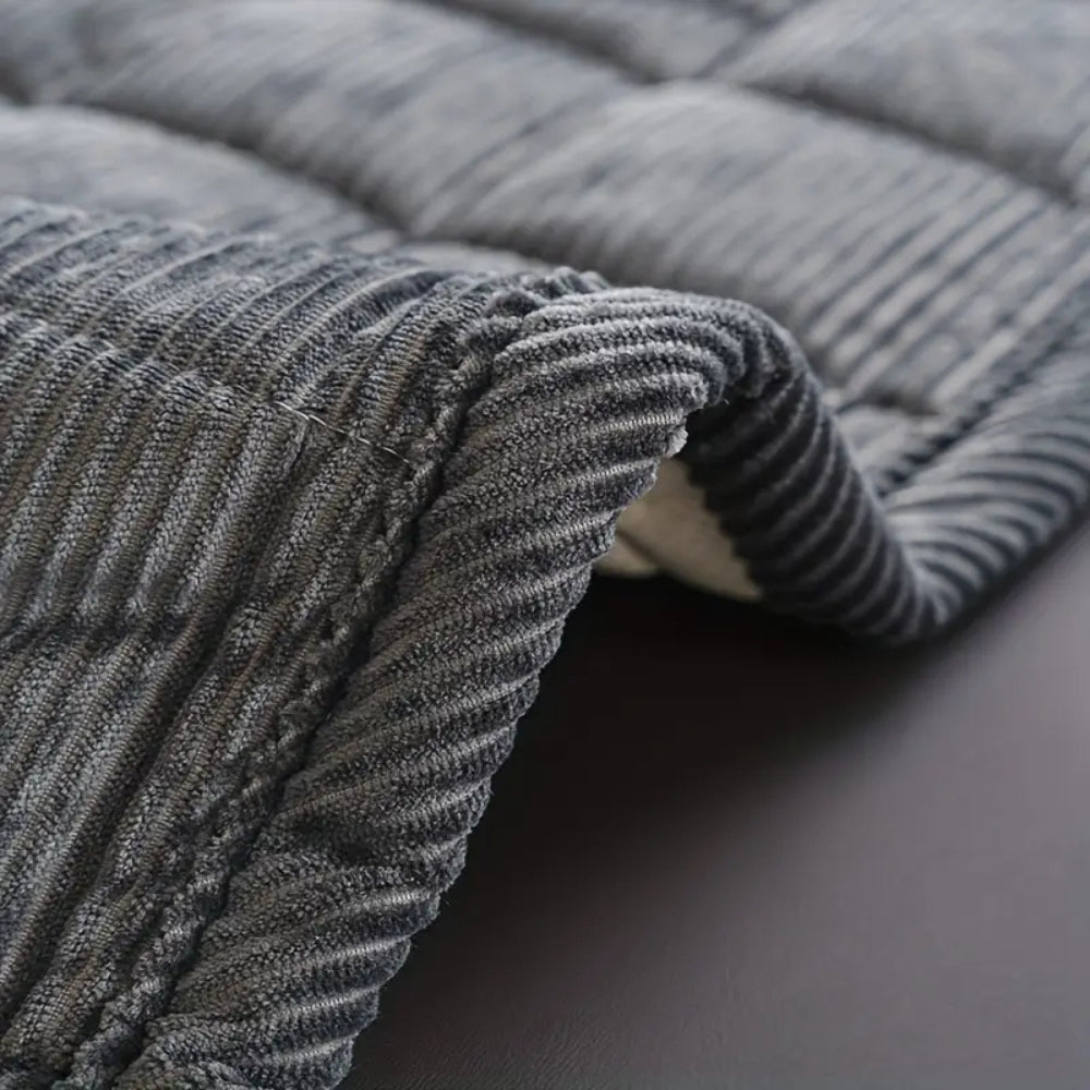 Quilton Shield Sofa Cover – Quilted Microfiber Non Slip Cat Scratch Resistant Couch Protector