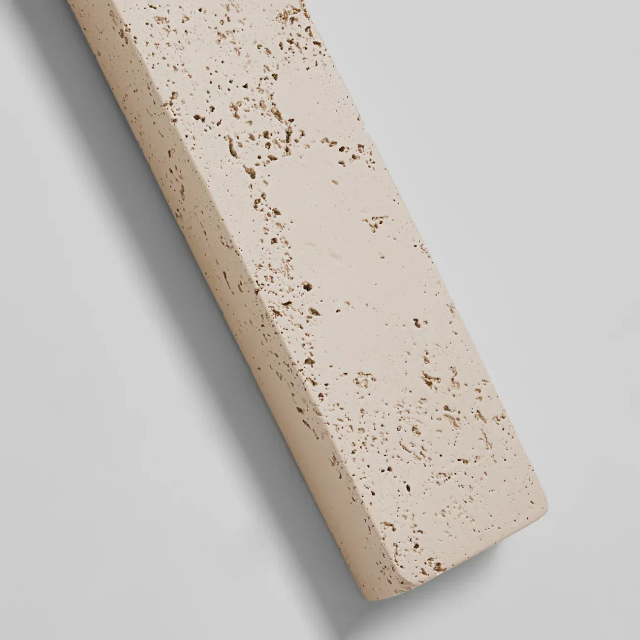 Revere Travertine Wall Sconce – Warm Diffused Light Natural Stone Wall Fixture Living Rooms